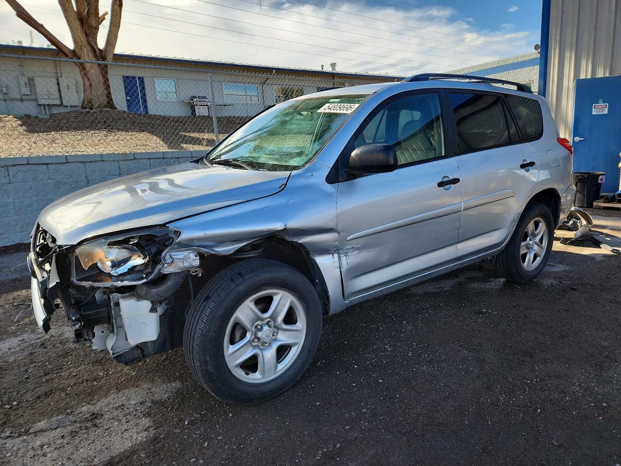 2011 Toyota Rav4 Base Silver vin: JTMBF4DV6BD041636
