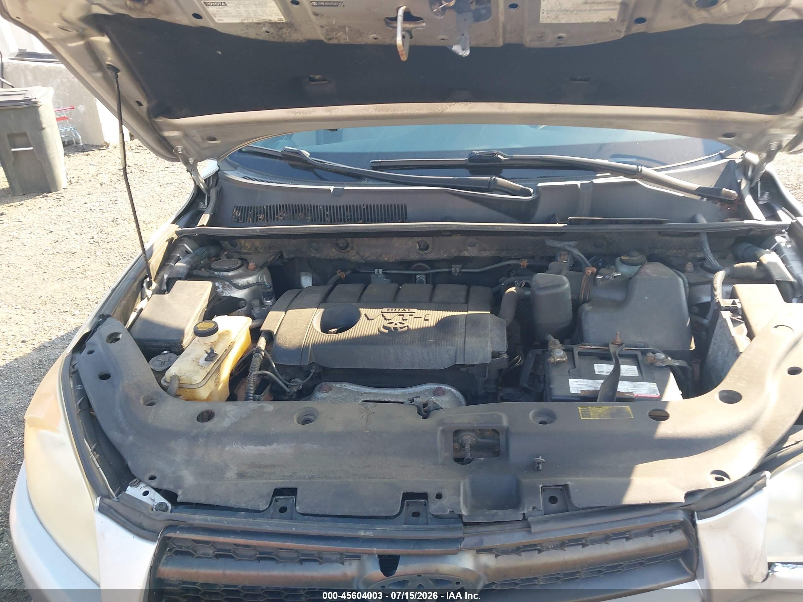 2012 Toyota Rav4 Silver vin: JTMBF4DV6C5051403