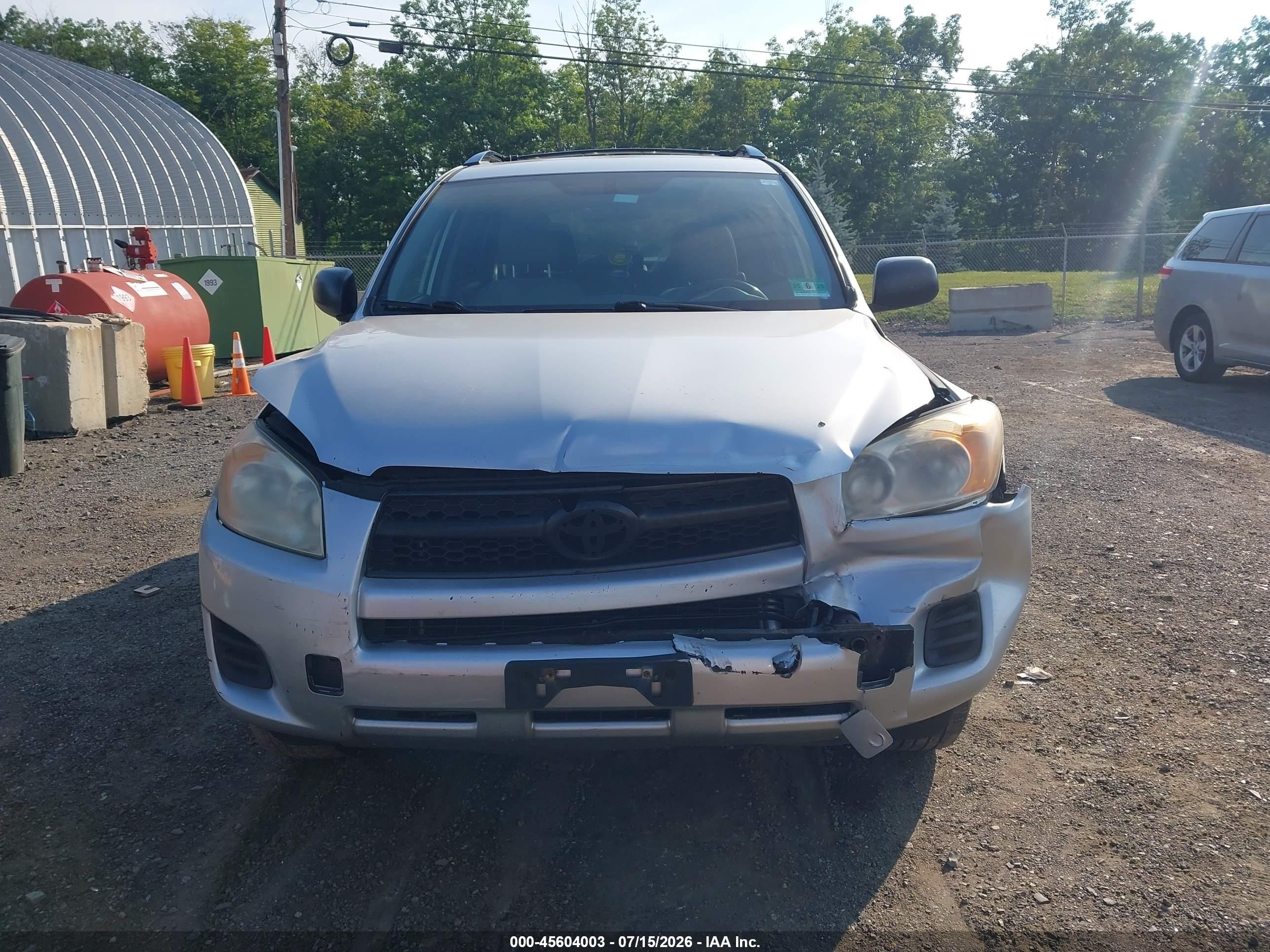 2012 Toyota Rav4 Silver vin: JTMBF4DV6C5051403