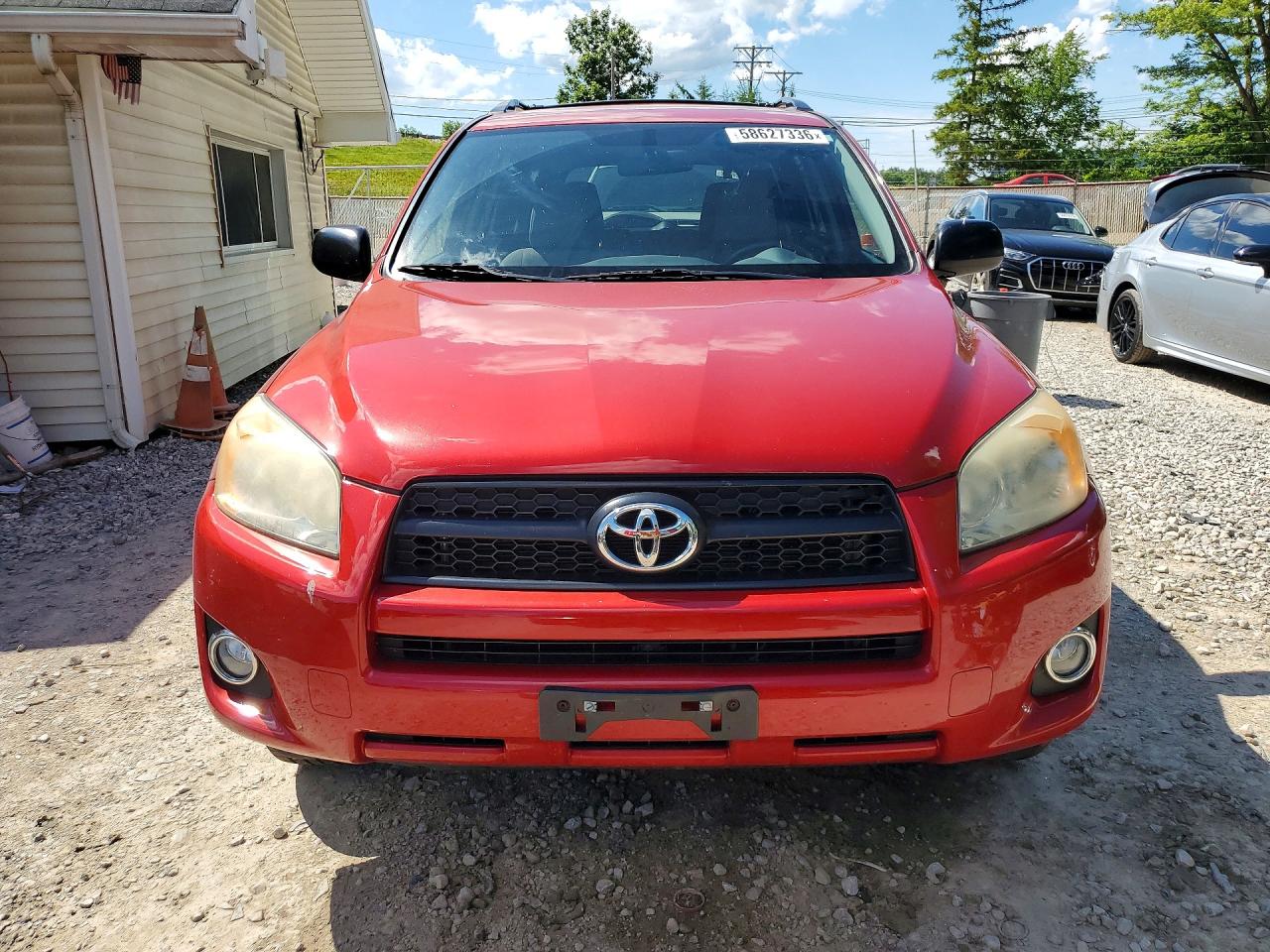 2012 Toyota Rav4 Base Red vin: JTMBF4DV6C5052003