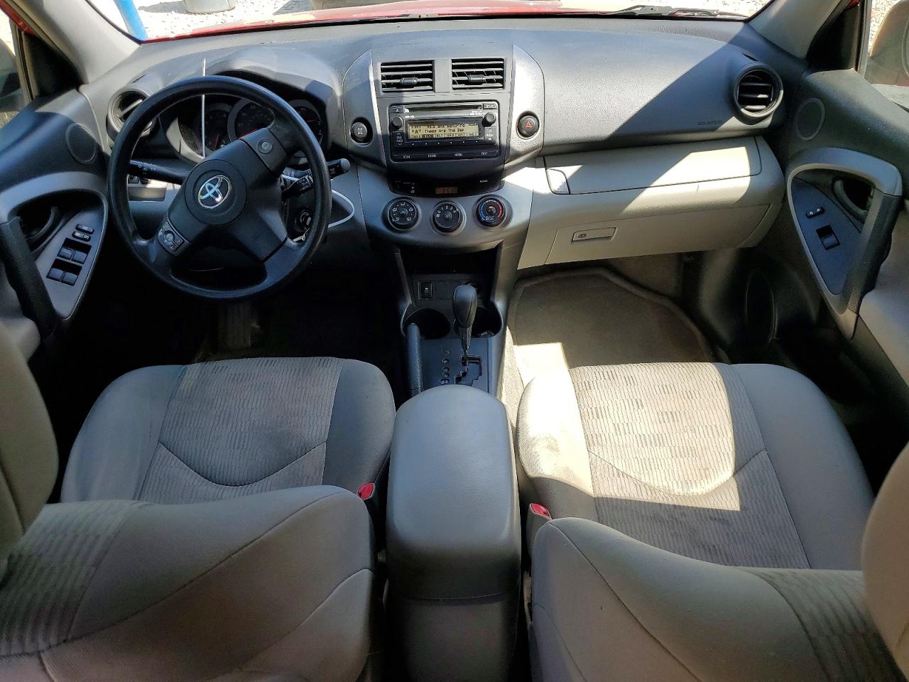 2012 Toyota Rav4 Base Red vin: JTMBF4DV6C5052003