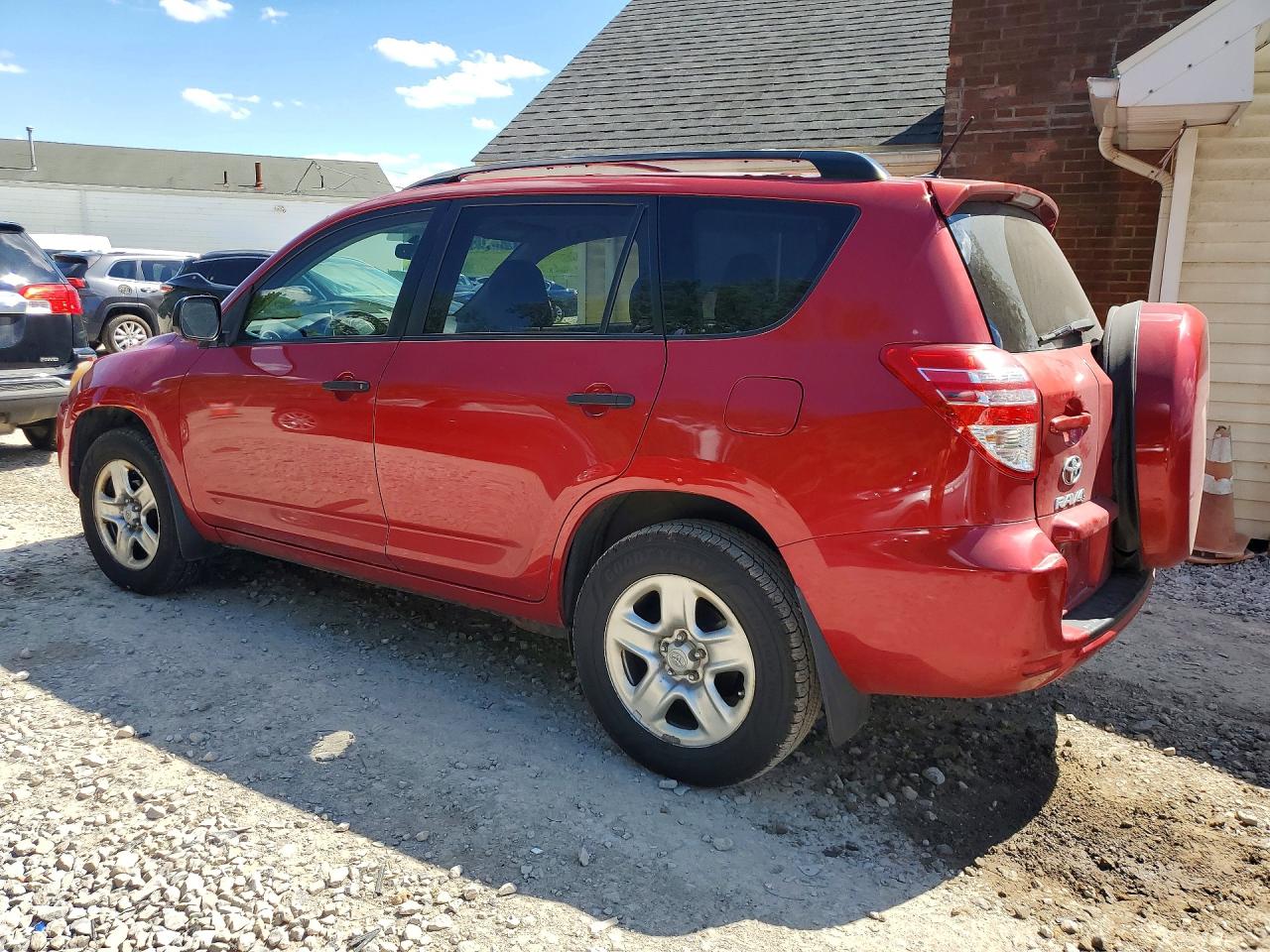 2012 Toyota Rav4 Base Red vin: JTMBF4DV6C5052003