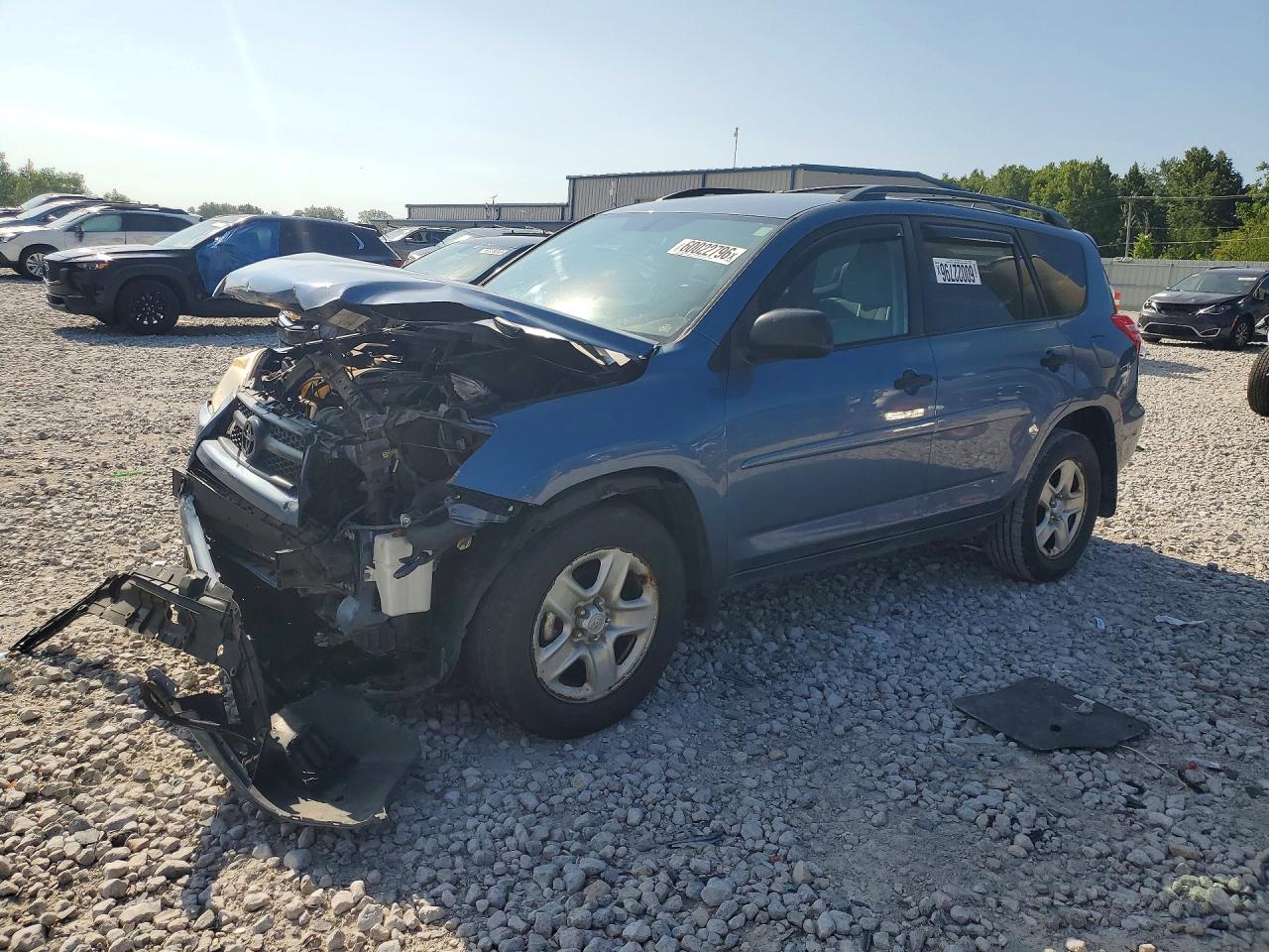2010 Toyota Rav4 Base Blue vin: JTMBF4DV7A5032128