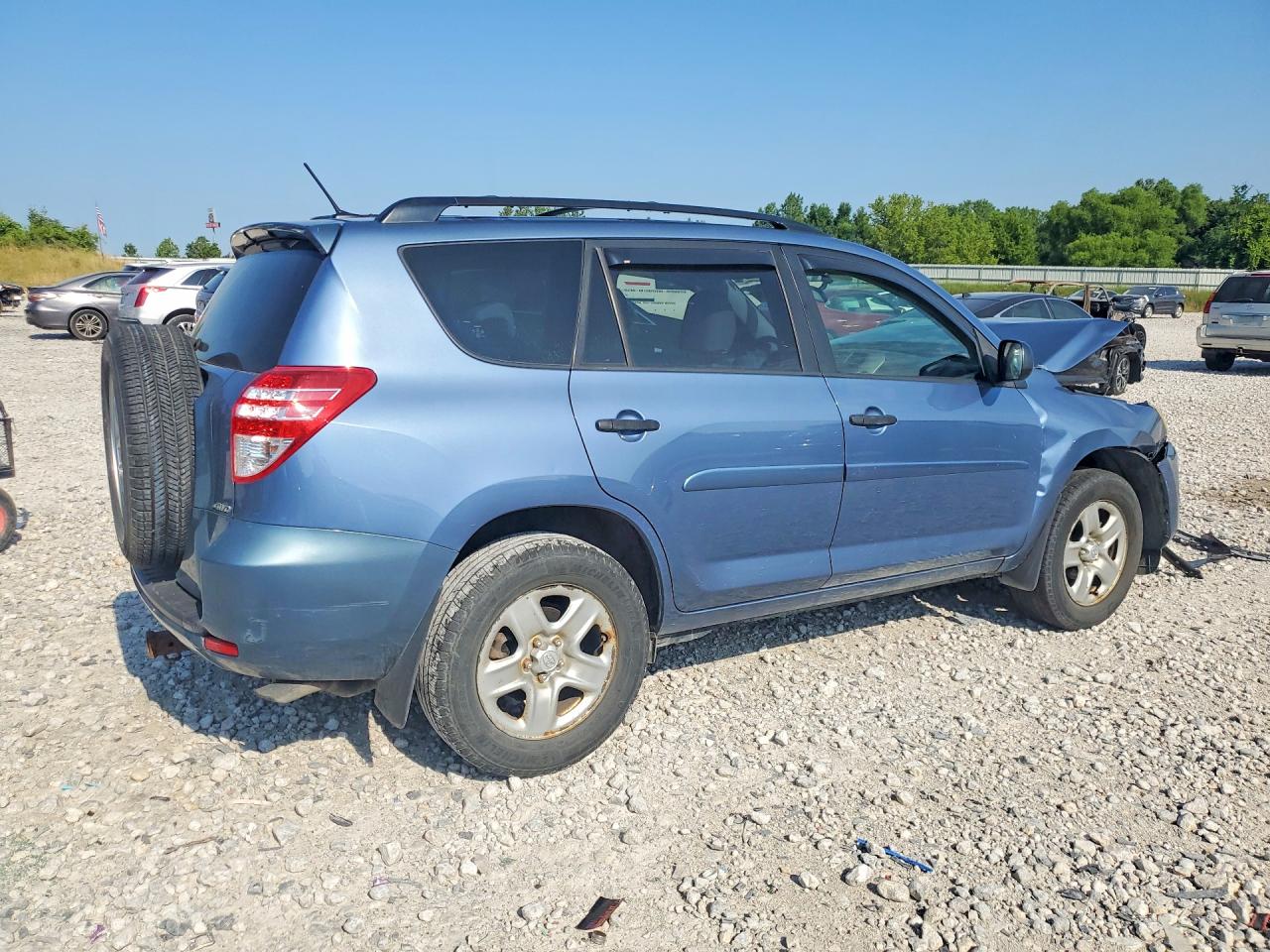 2010 Toyota Rav4 Base Blue vin: JTMBF4DV7A5032128
