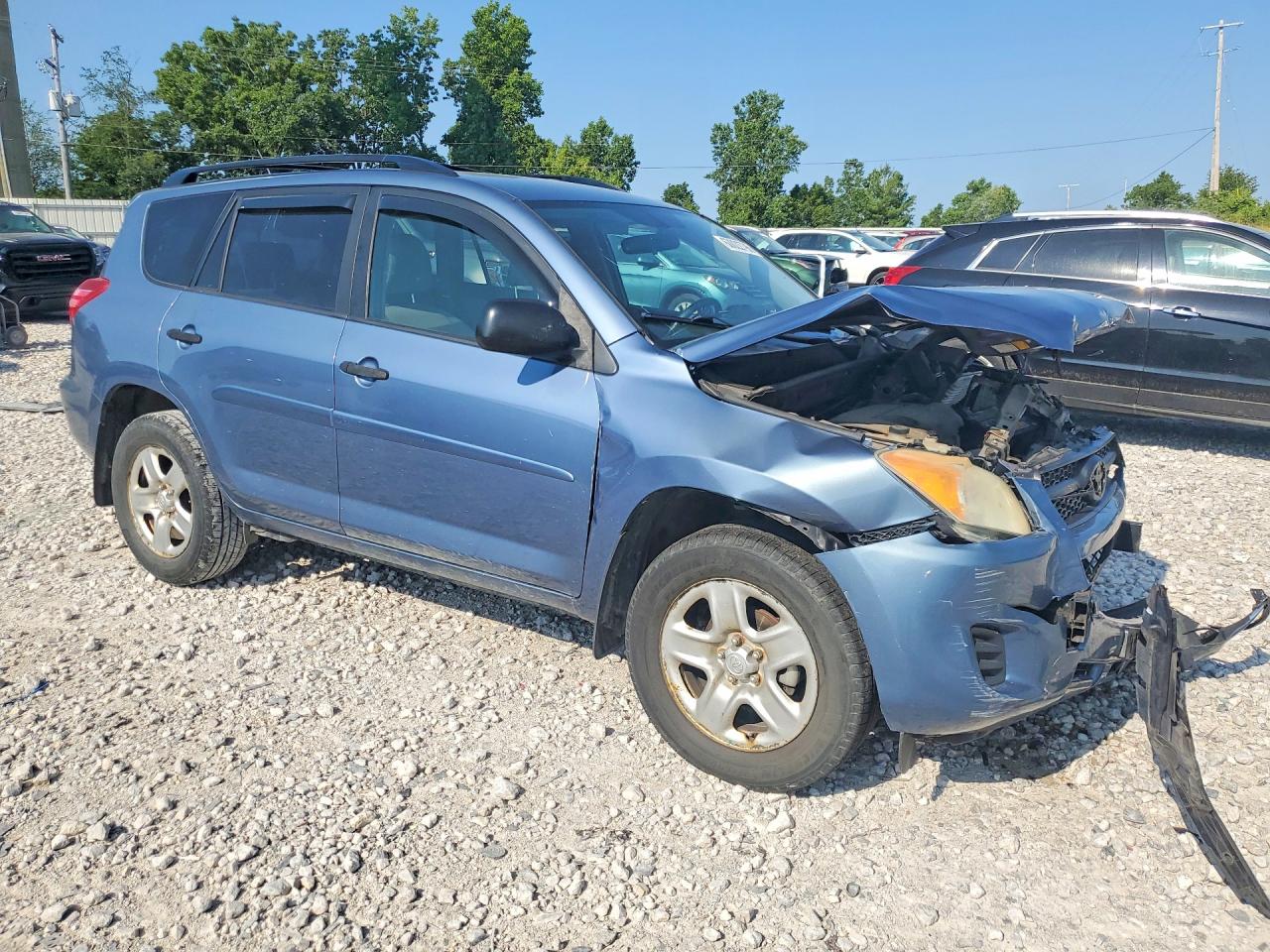 2010 Toyota Rav4 Base Blue vin: JTMBF4DV7A5032128