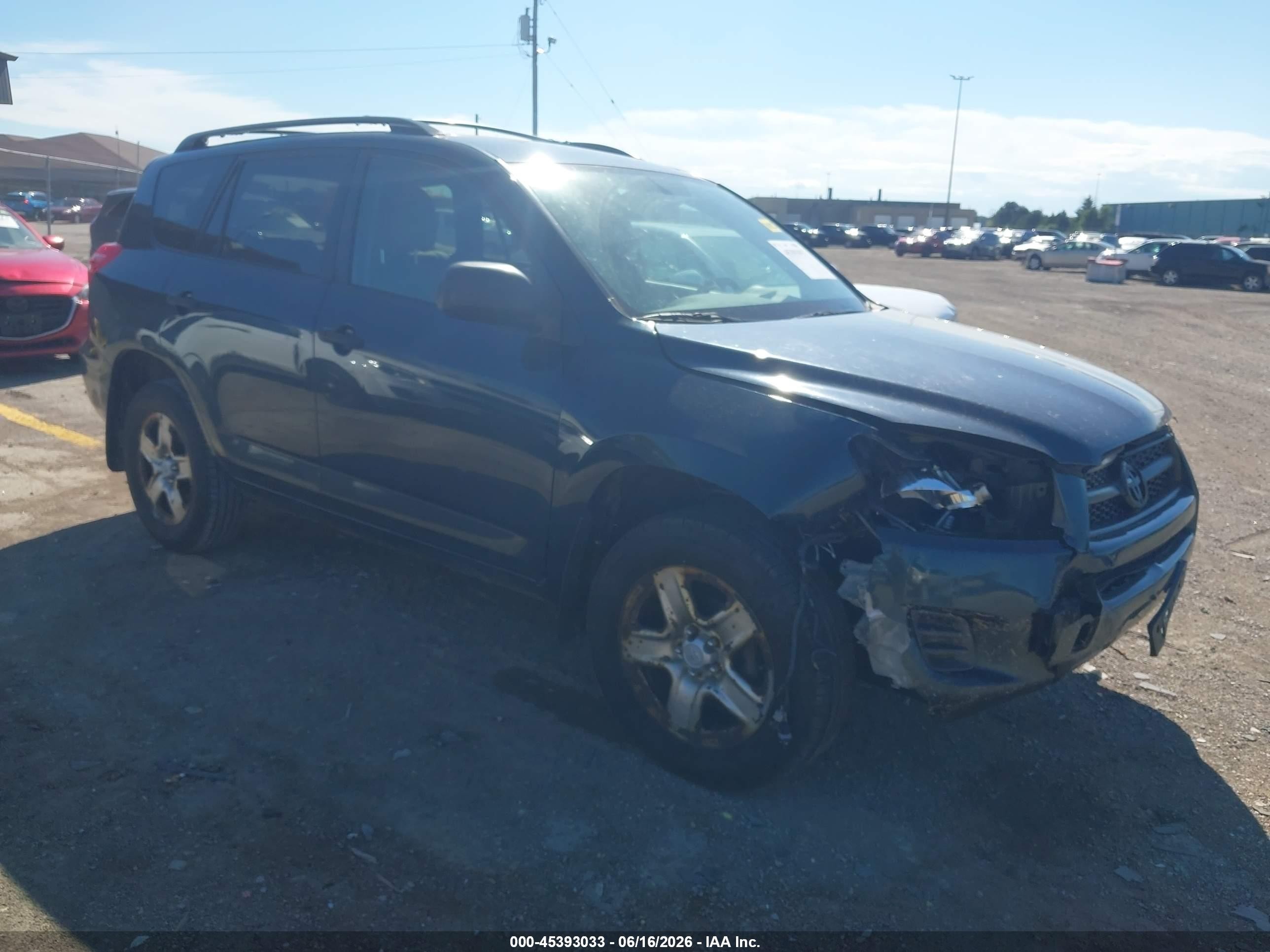2010 Toyota Rav4   Dark Blue vin: JTMBF4DV7AD031504