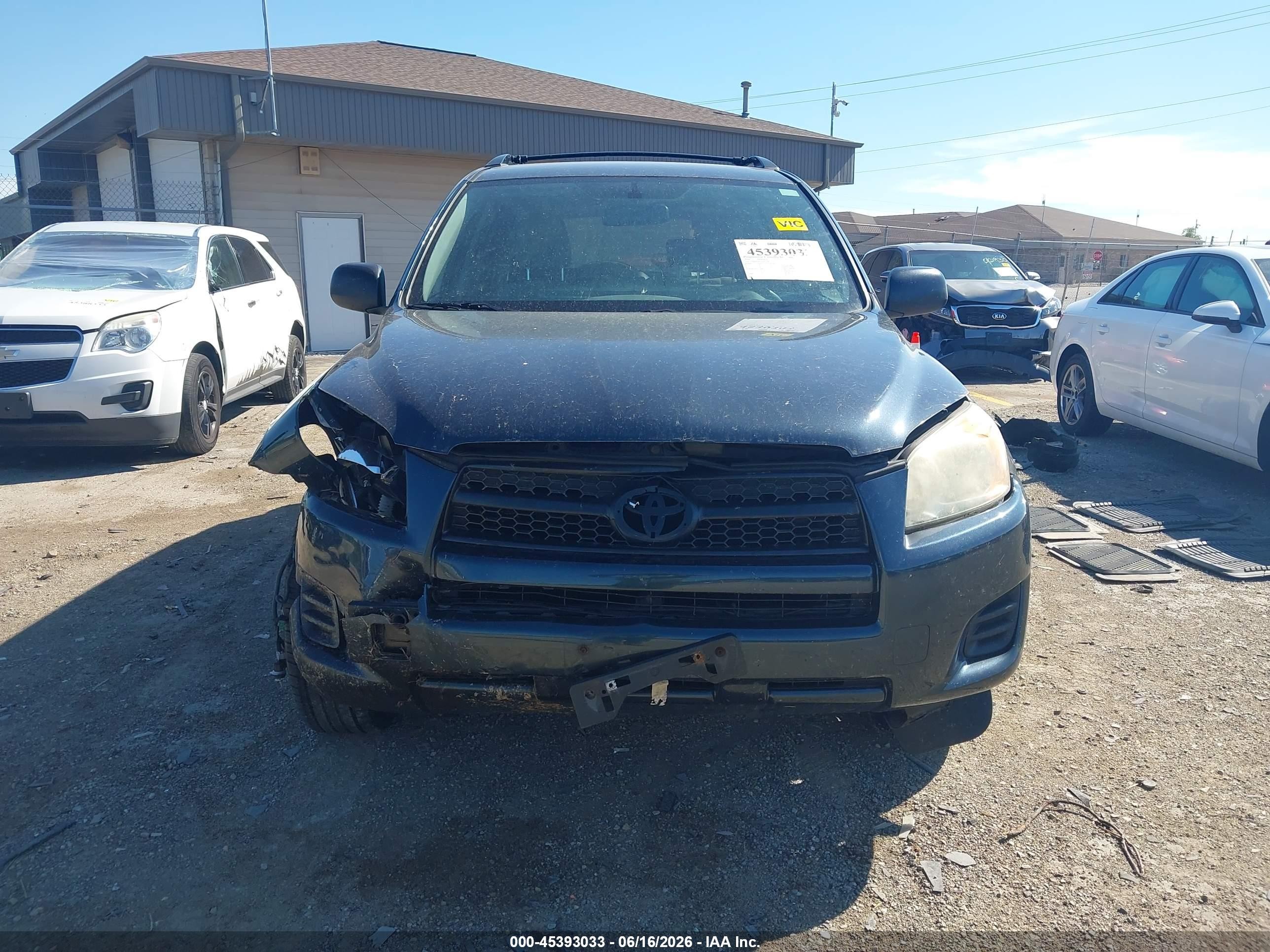 2010 Toyota Rav4   Dark Blue vin: JTMBF4DV7AD031504
