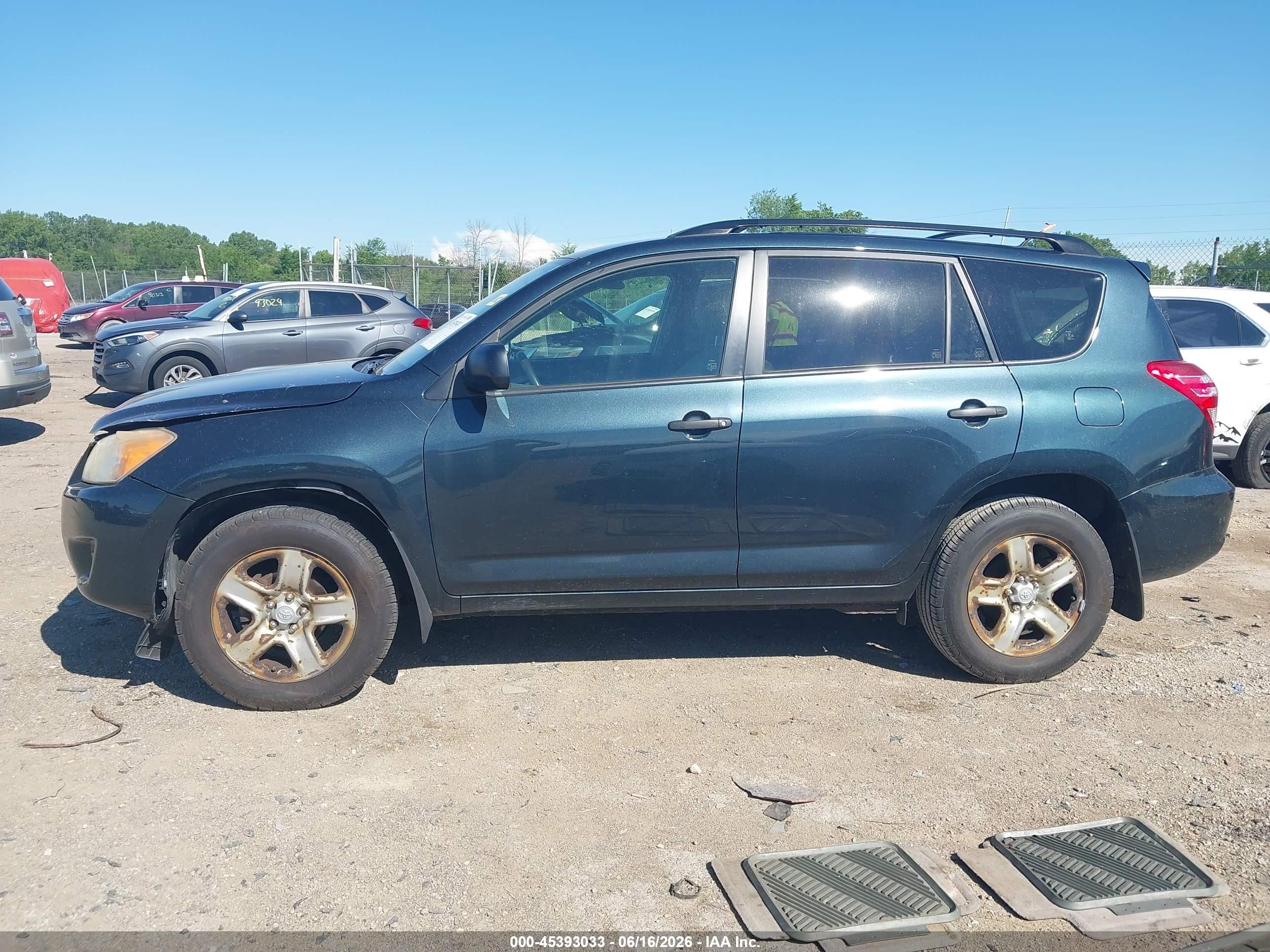 2010 Toyota Rav4   Dark Blue vin: JTMBF4DV7AD031504
