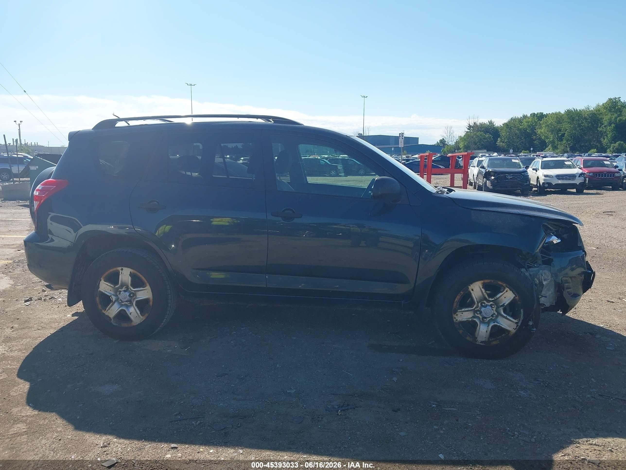 2010 Toyota Rav4   Dark Blue vin: JTMBF4DV7AD031504