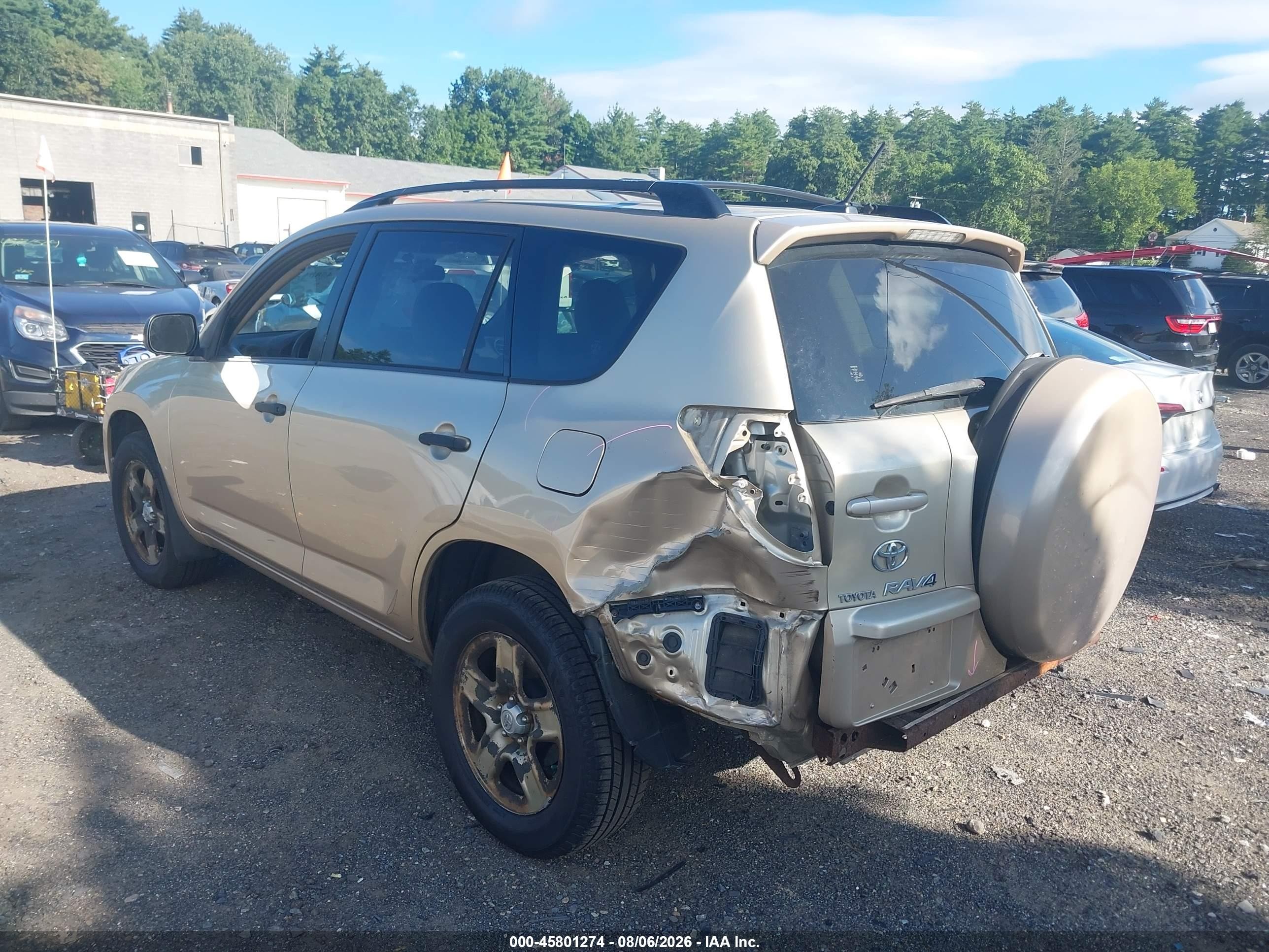 2010 Toyota Rav4   Gold vin: JTMBF4DV7AD035343
