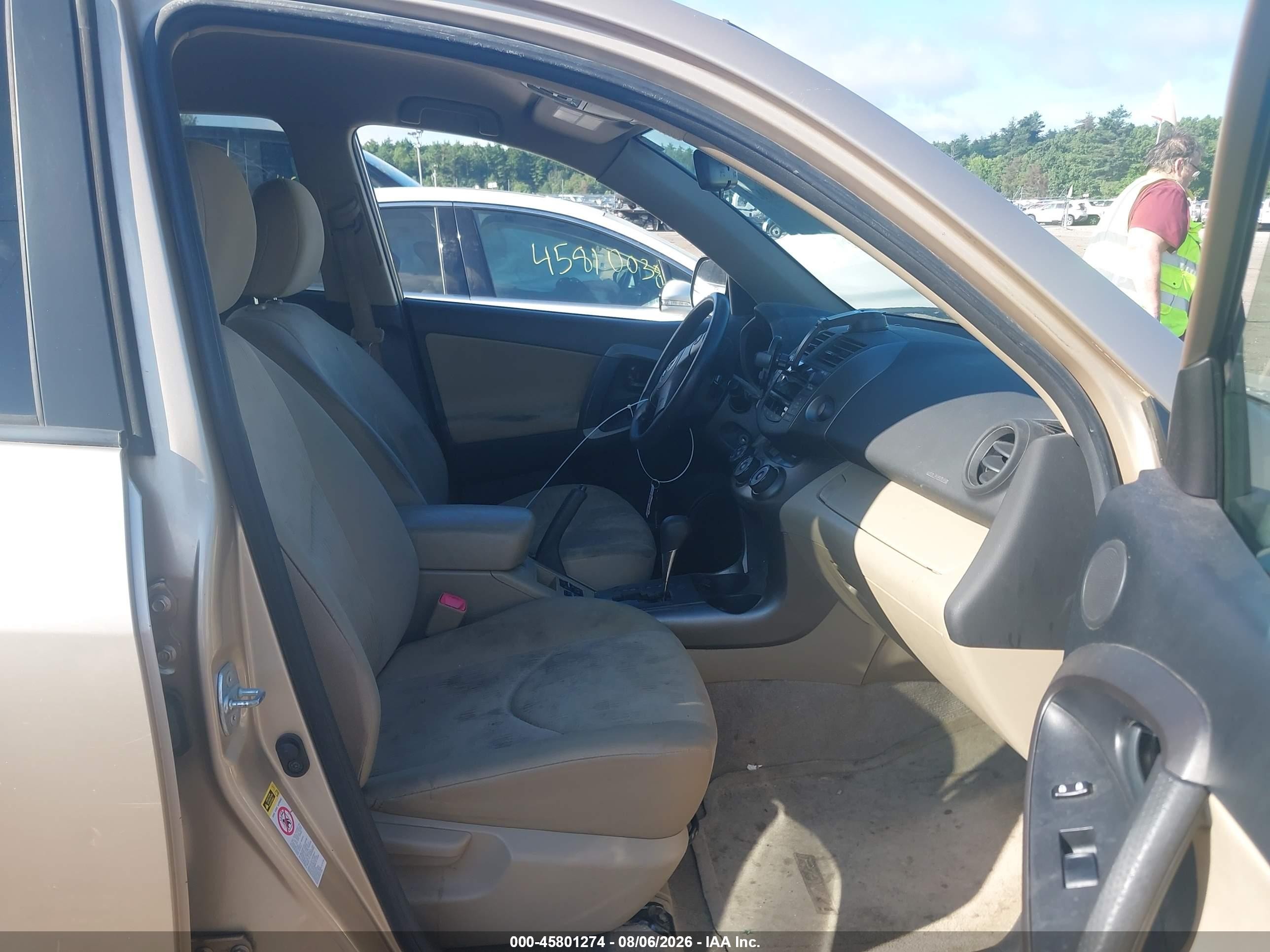 2010 Toyota Rav4   Gold vin: JTMBF4DV7AD035343