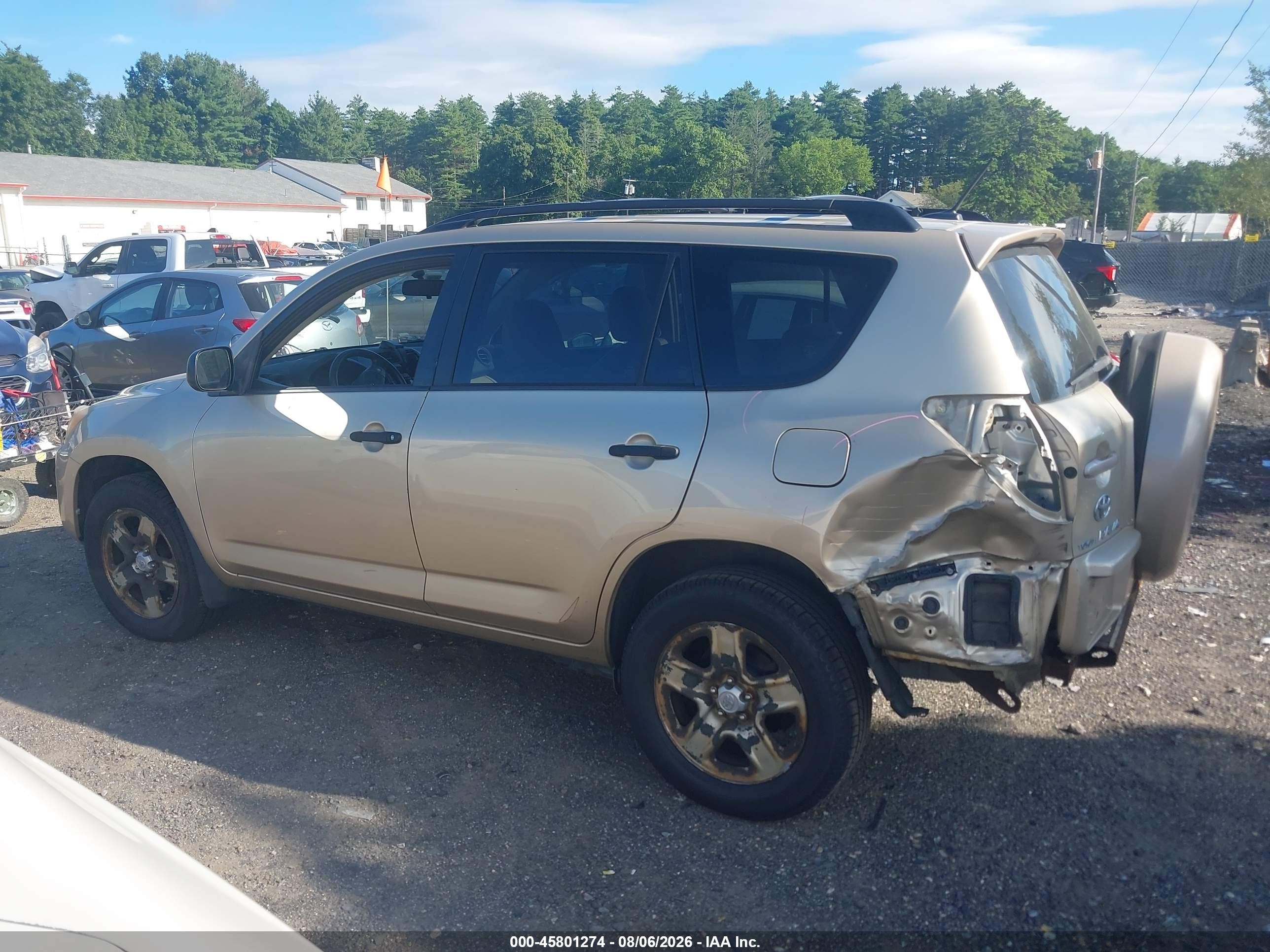 2010 Toyota Rav4   Gold vin: JTMBF4DV7AD035343