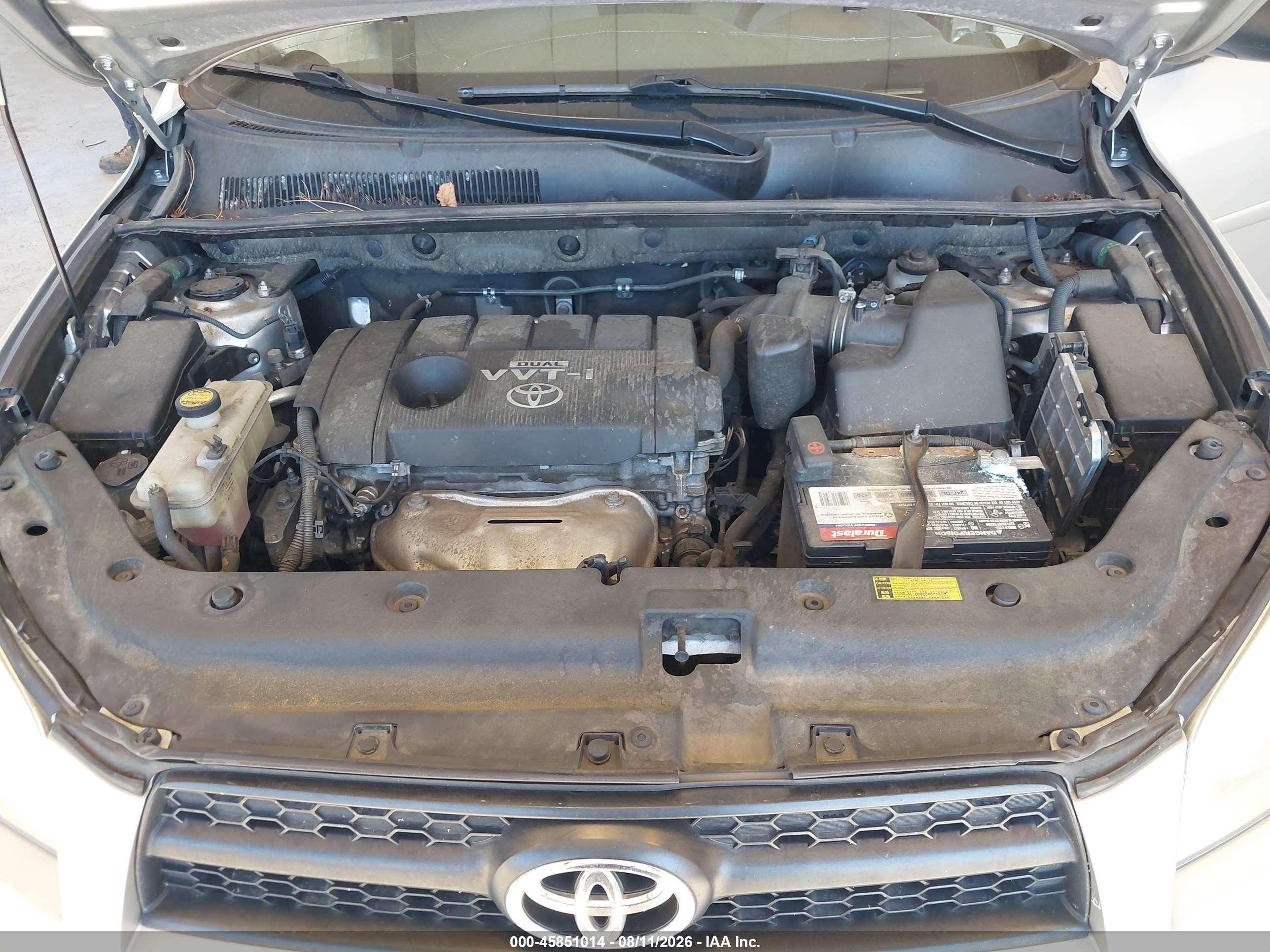2011 Toyota Rav4   Silver vin: JTMBF4DV7B5039811