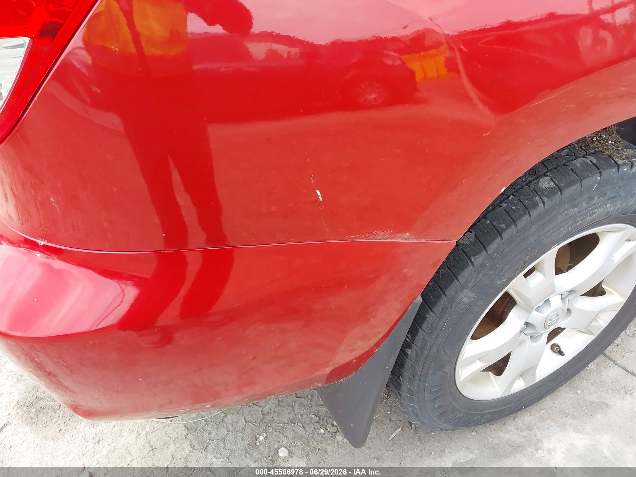 2011 Toyota Rav4   Red vin: JTMBF4DV7B5047357