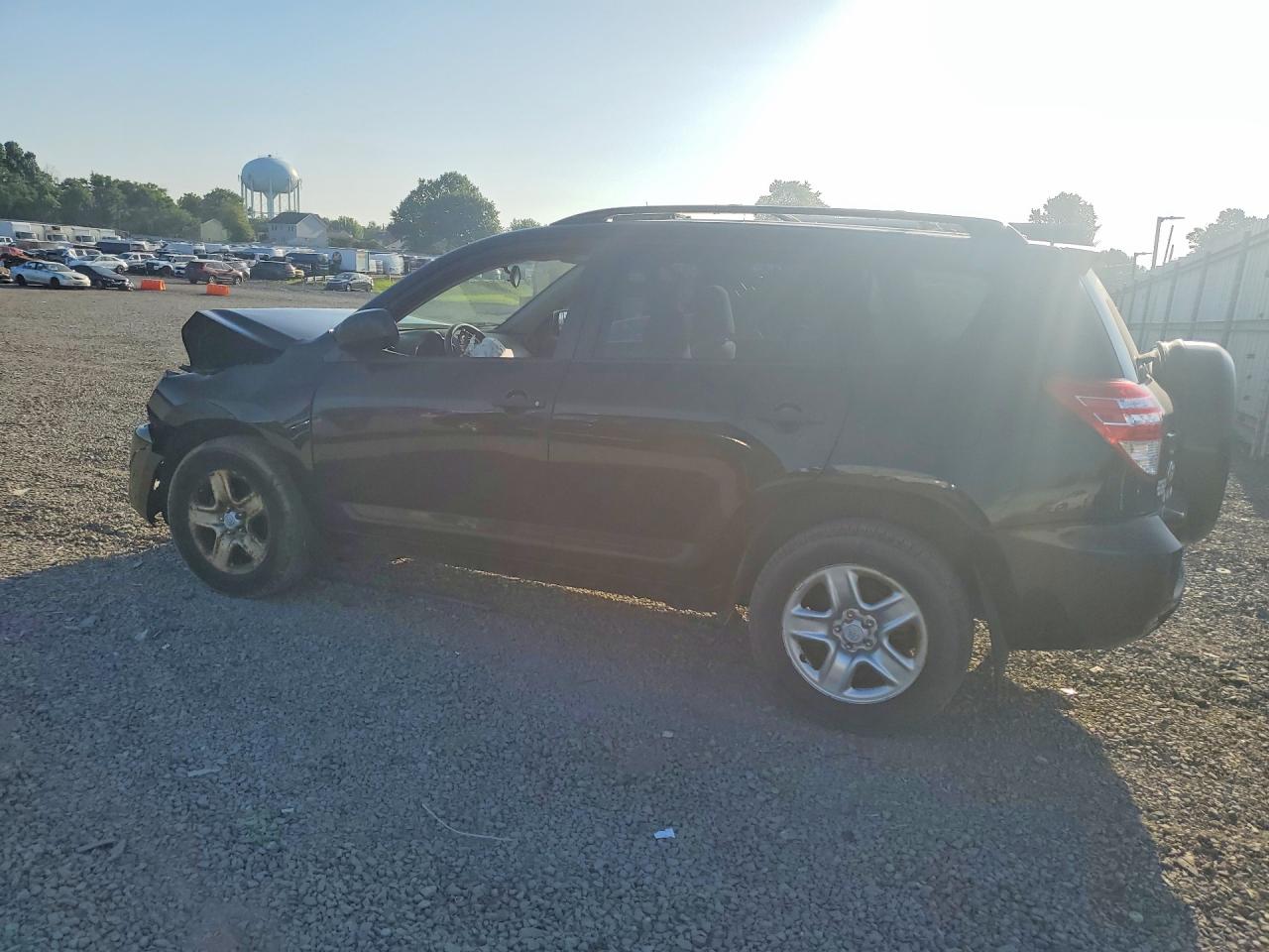 2011 Toyota Rav4 Base Черный vin: JTMBF4DV7BD041791