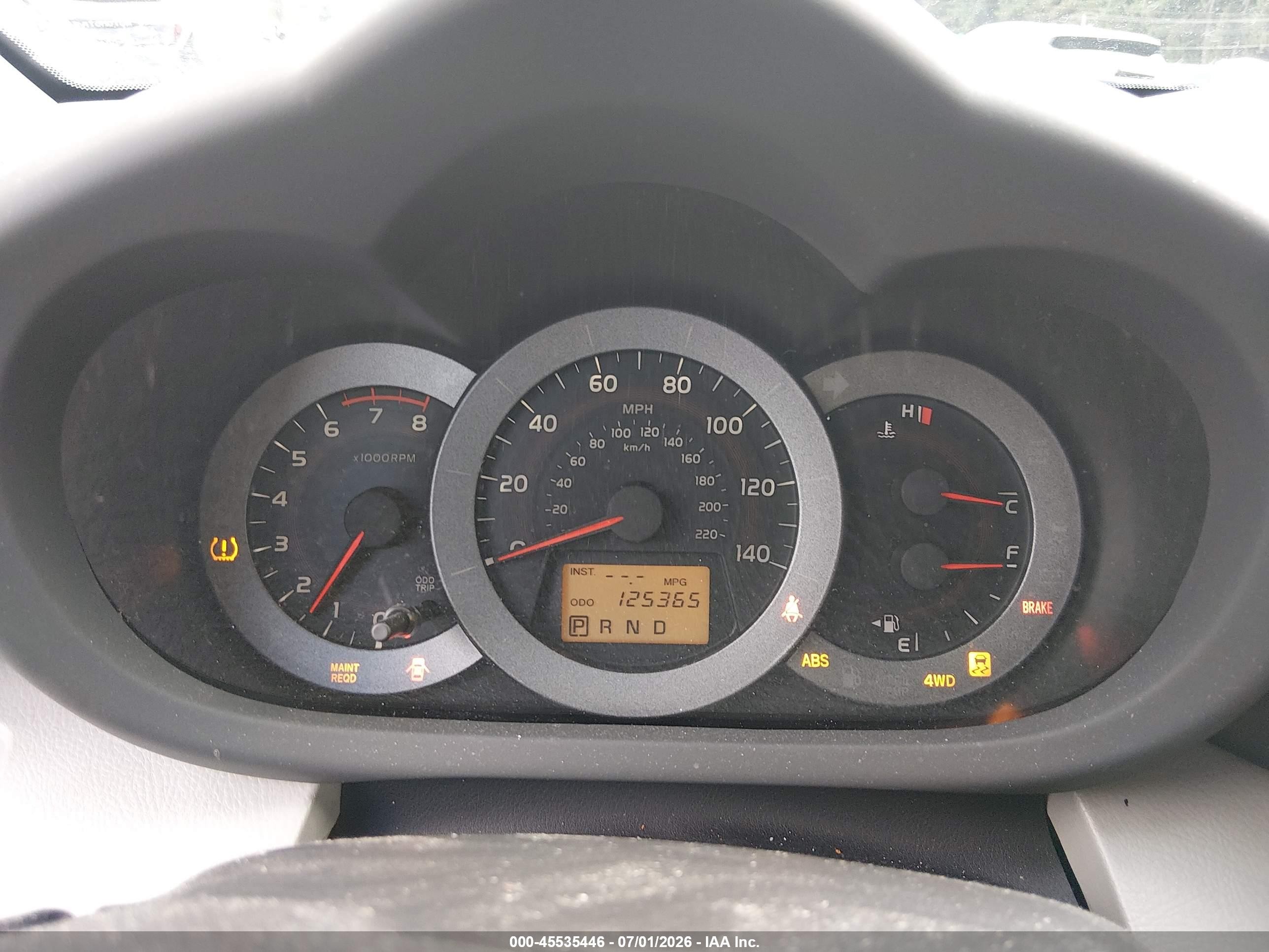 2012 Toyota Rav4   Red vin: JTMBF4DV7C5056111