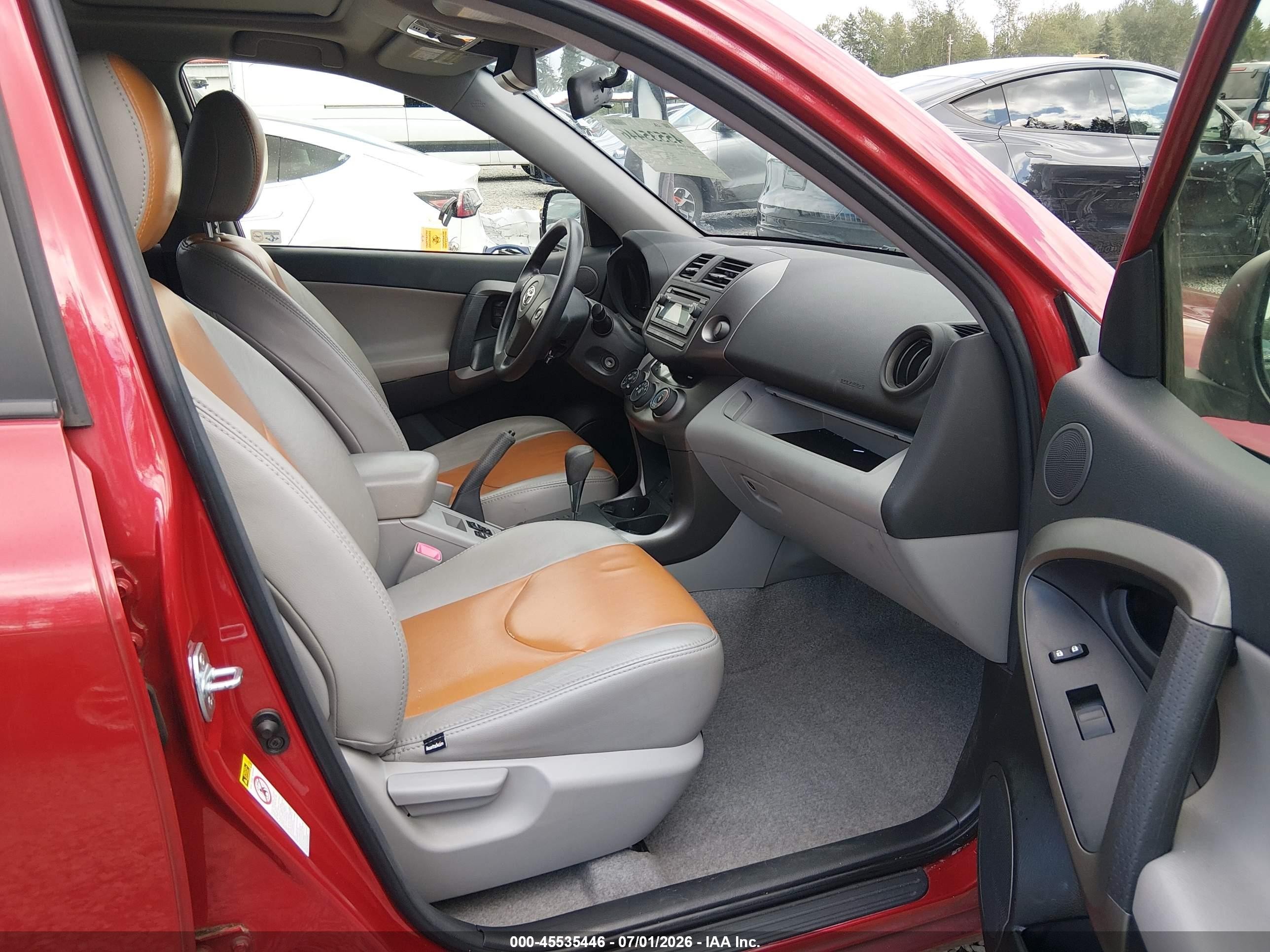 2012 Toyota Rav4   Red vin: JTMBF4DV7C5056111