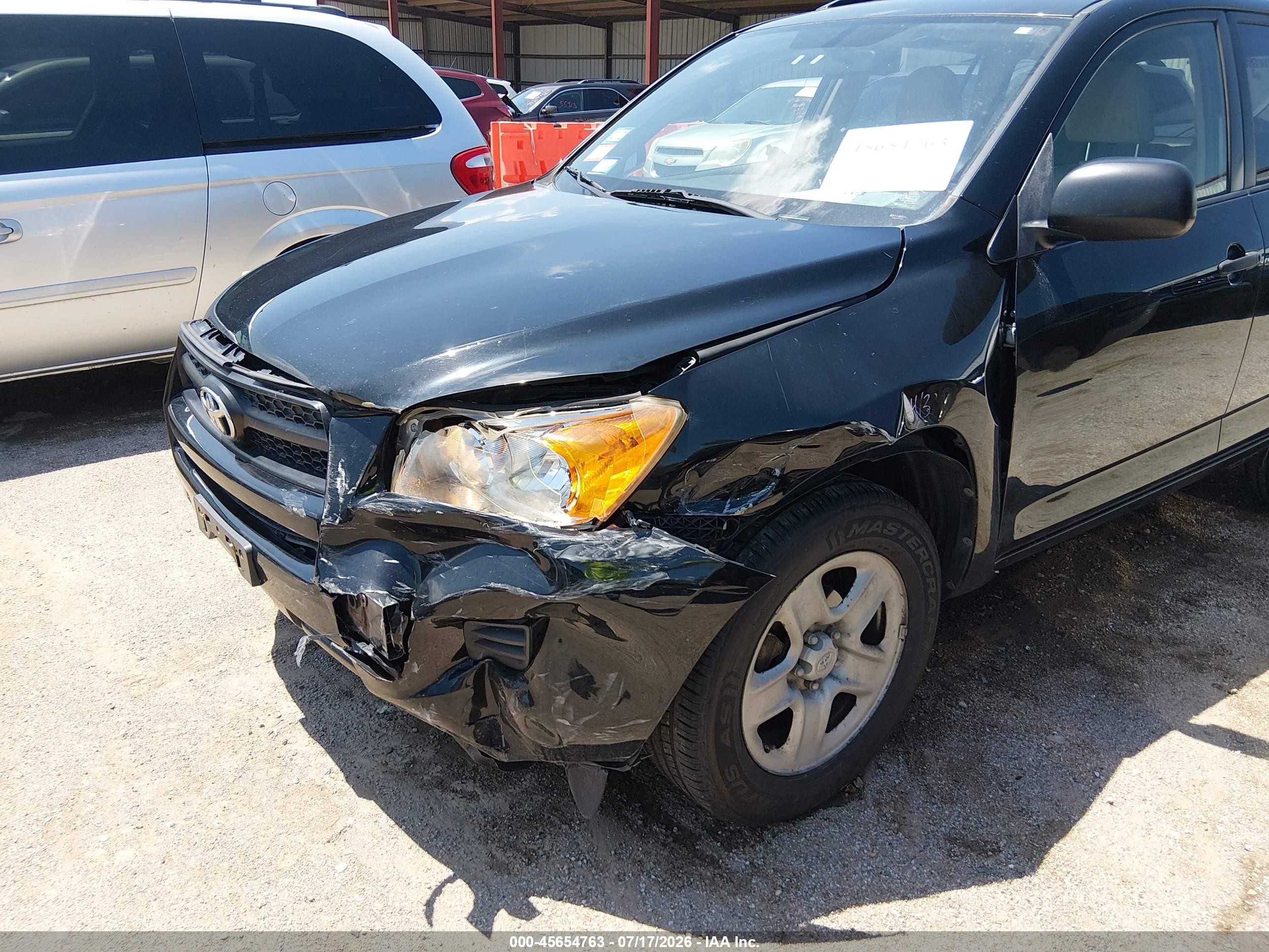2010 Toyota Rav4   Black vin: JTMBF4DV8A5017976