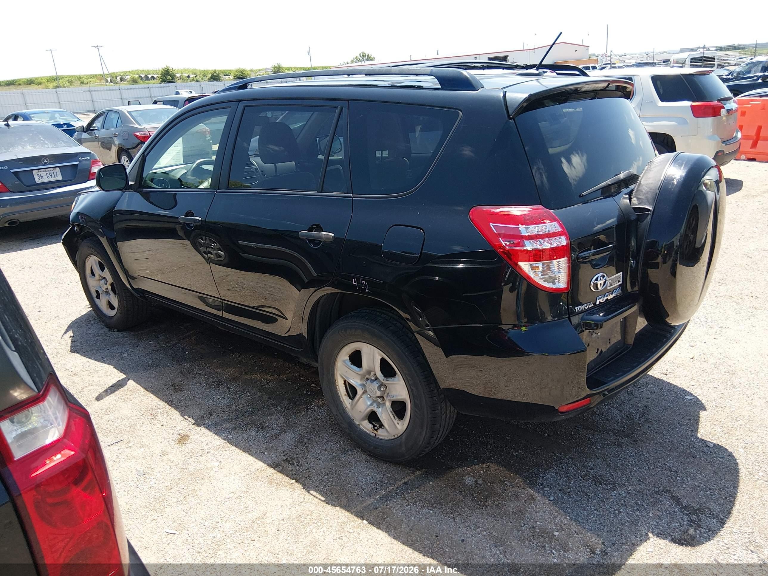 2010 Toyota Rav4   Black vin: JTMBF4DV8A5017976