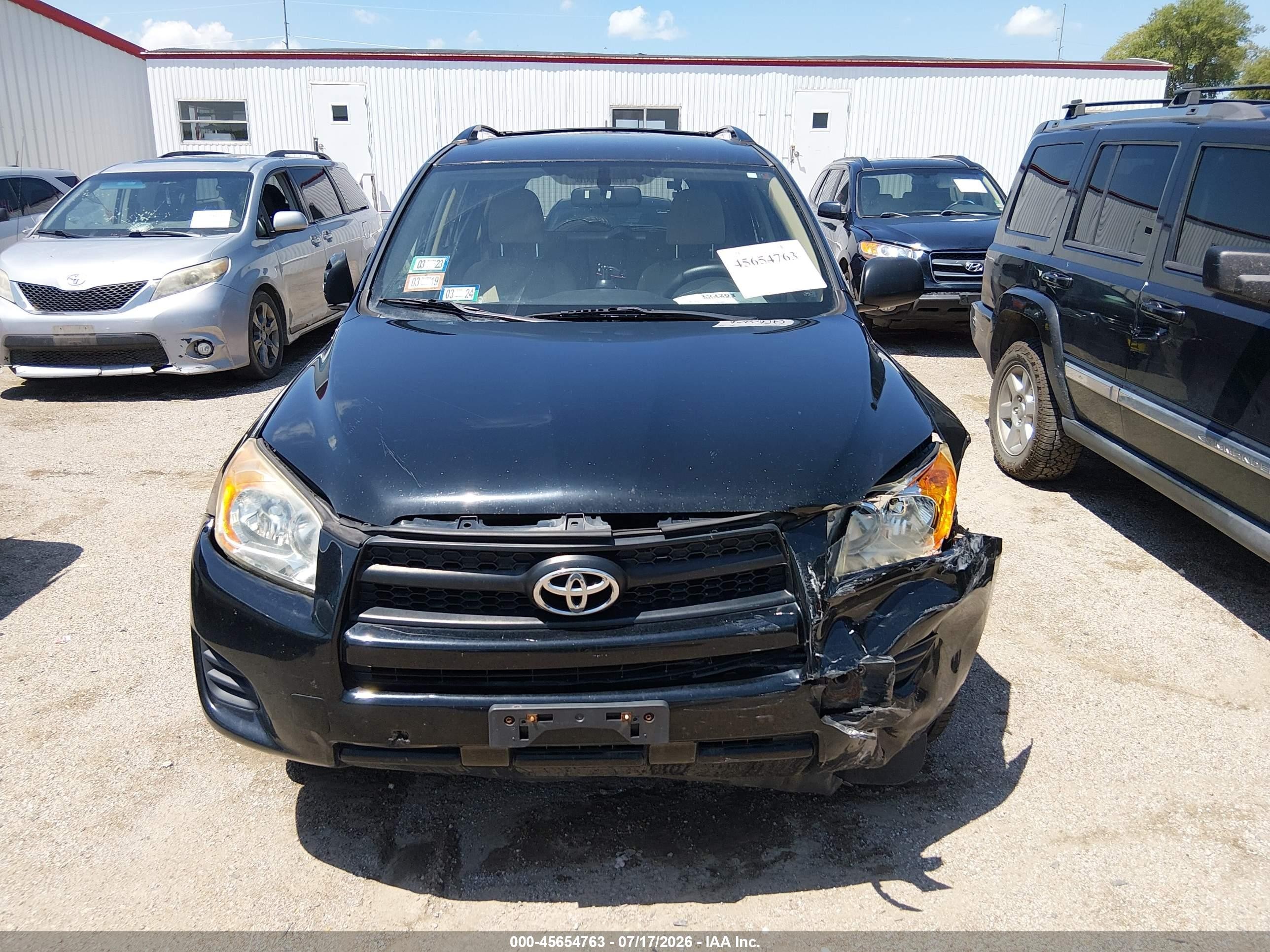 2010 Toyota Rav4   Black vin: JTMBF4DV8A5017976