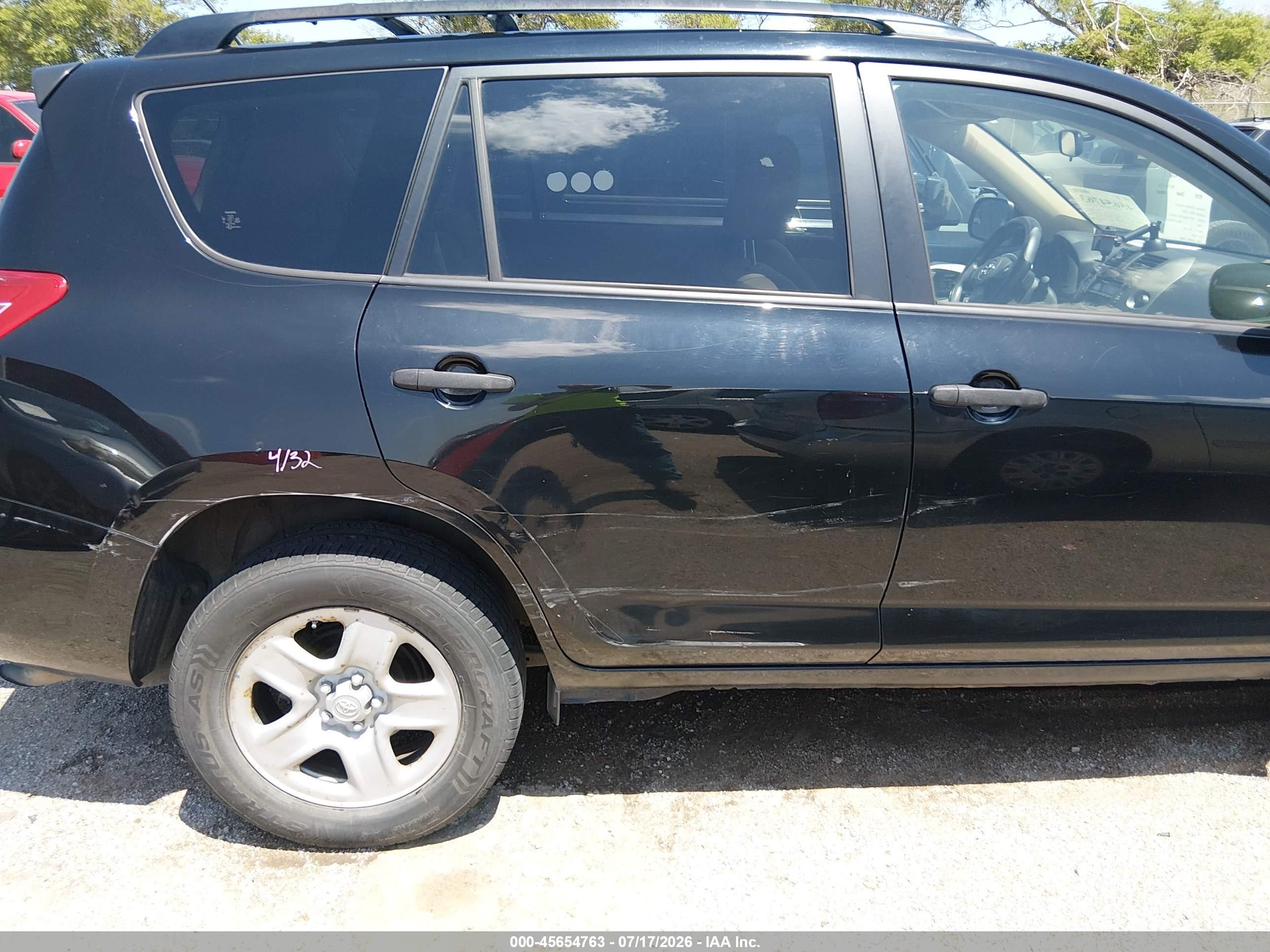2010 Toyota Rav4   Black vin: JTMBF4DV8A5017976
