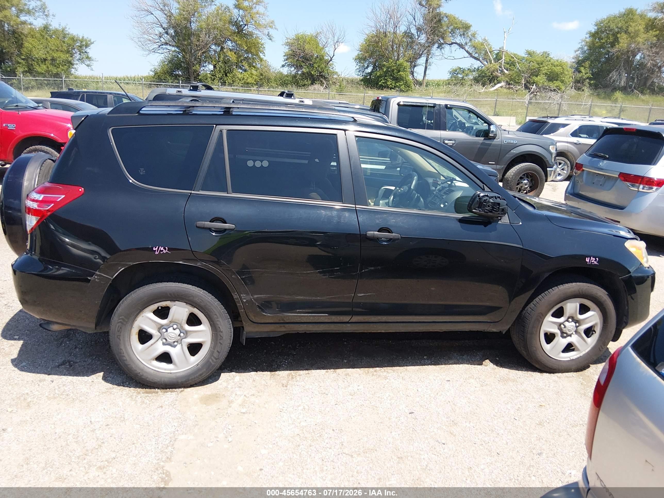 2010 Toyota Rav4   Black vin: JTMBF4DV8A5017976