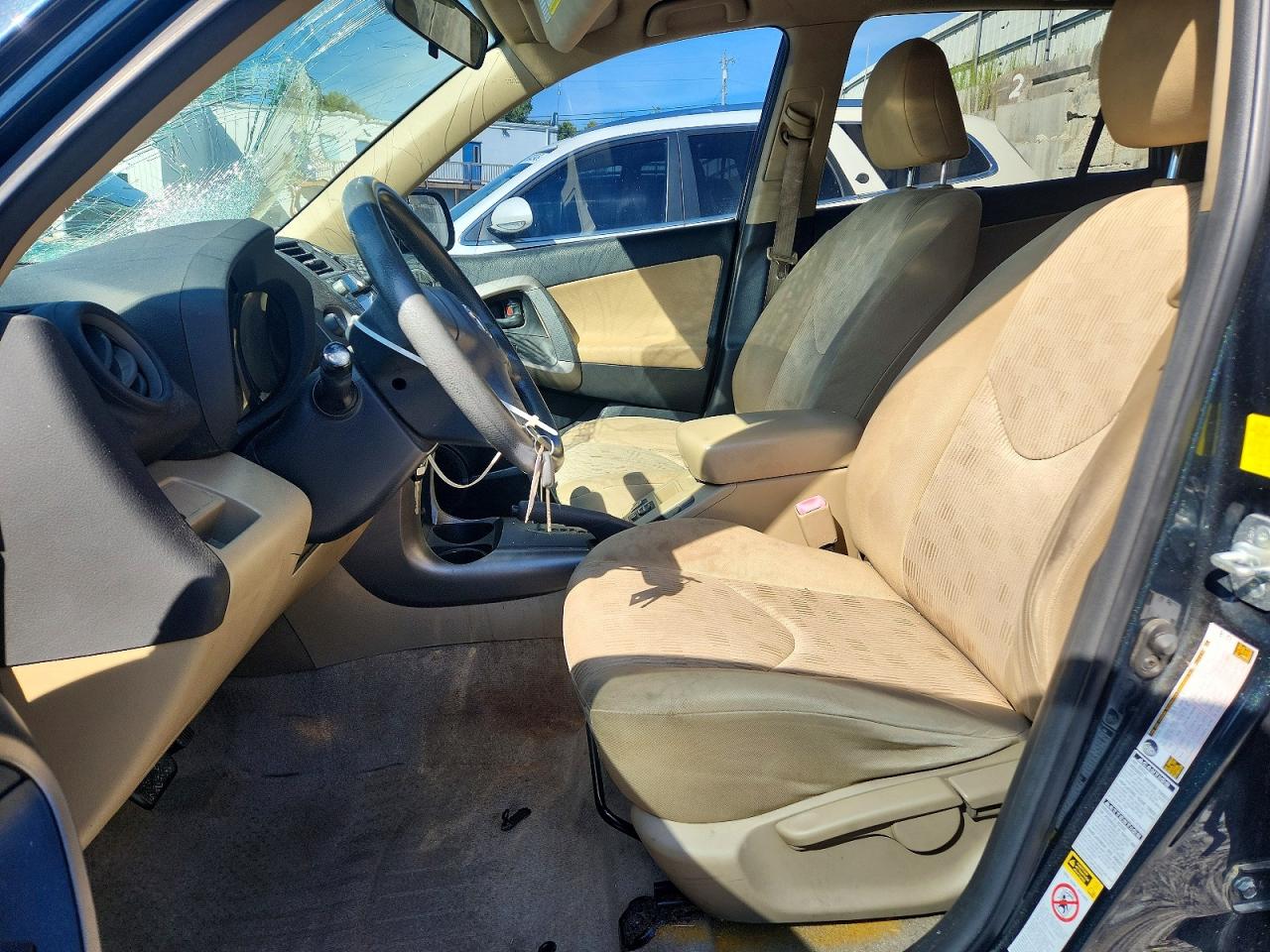 2010 Toyota Rav4 Base Blue vin: JTMBF4DV8A5036270