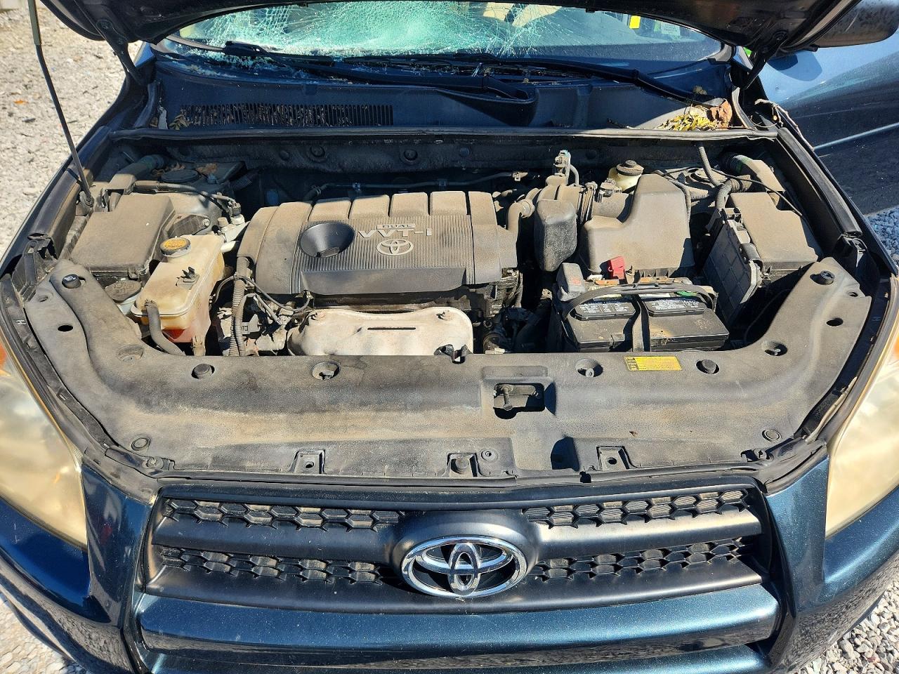 2010 Toyota Rav4 Base Blue vin: JTMBF4DV8A5036270