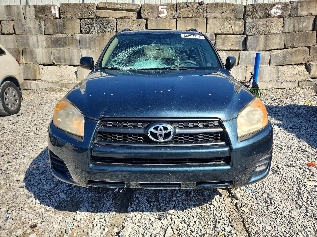 2010 Toyota Rav4 Base Blue vin: JTMBF4DV8A5036270