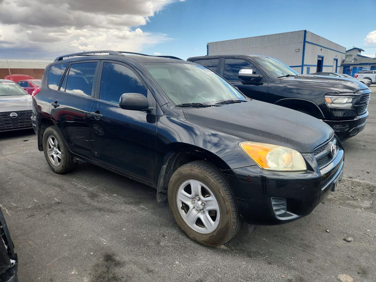 2010 Toyota Rav4 Base Black vin: JTMBF4DV8AD024528