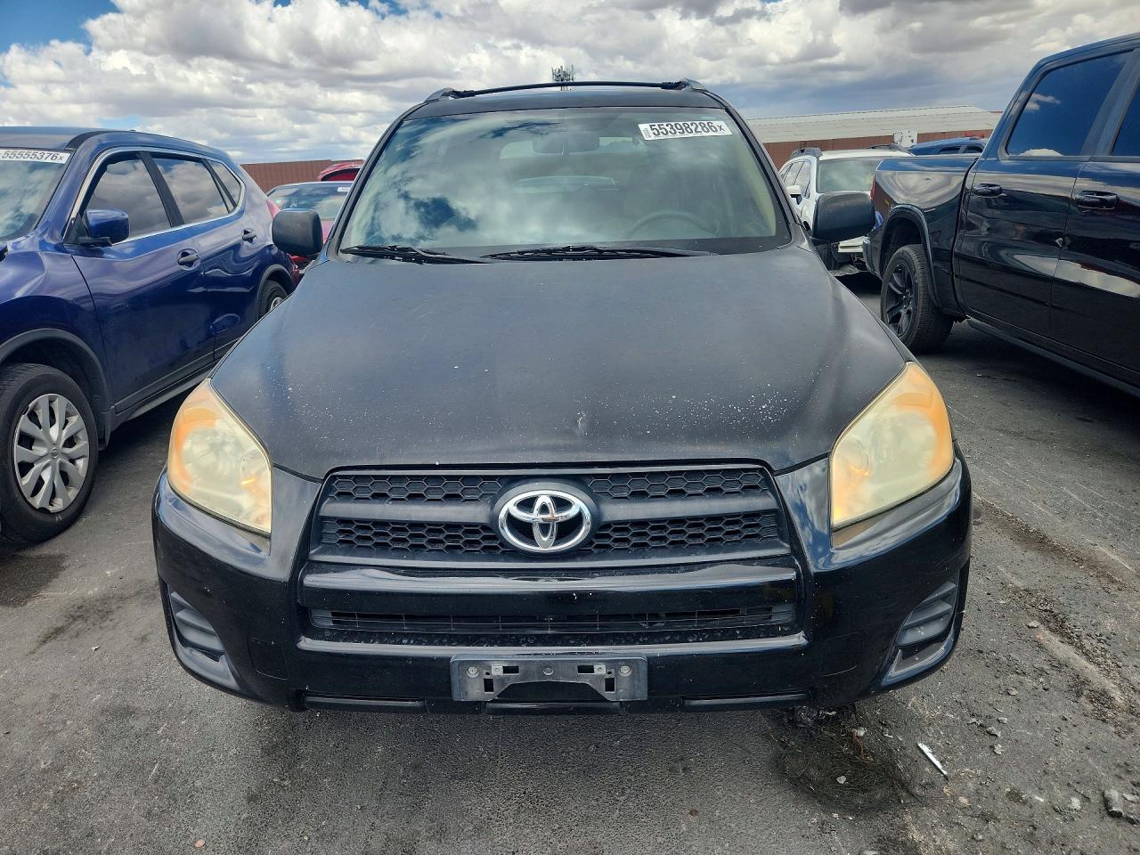 2010 Toyota Rav4 Base Black vin: JTMBF4DV8AD024528