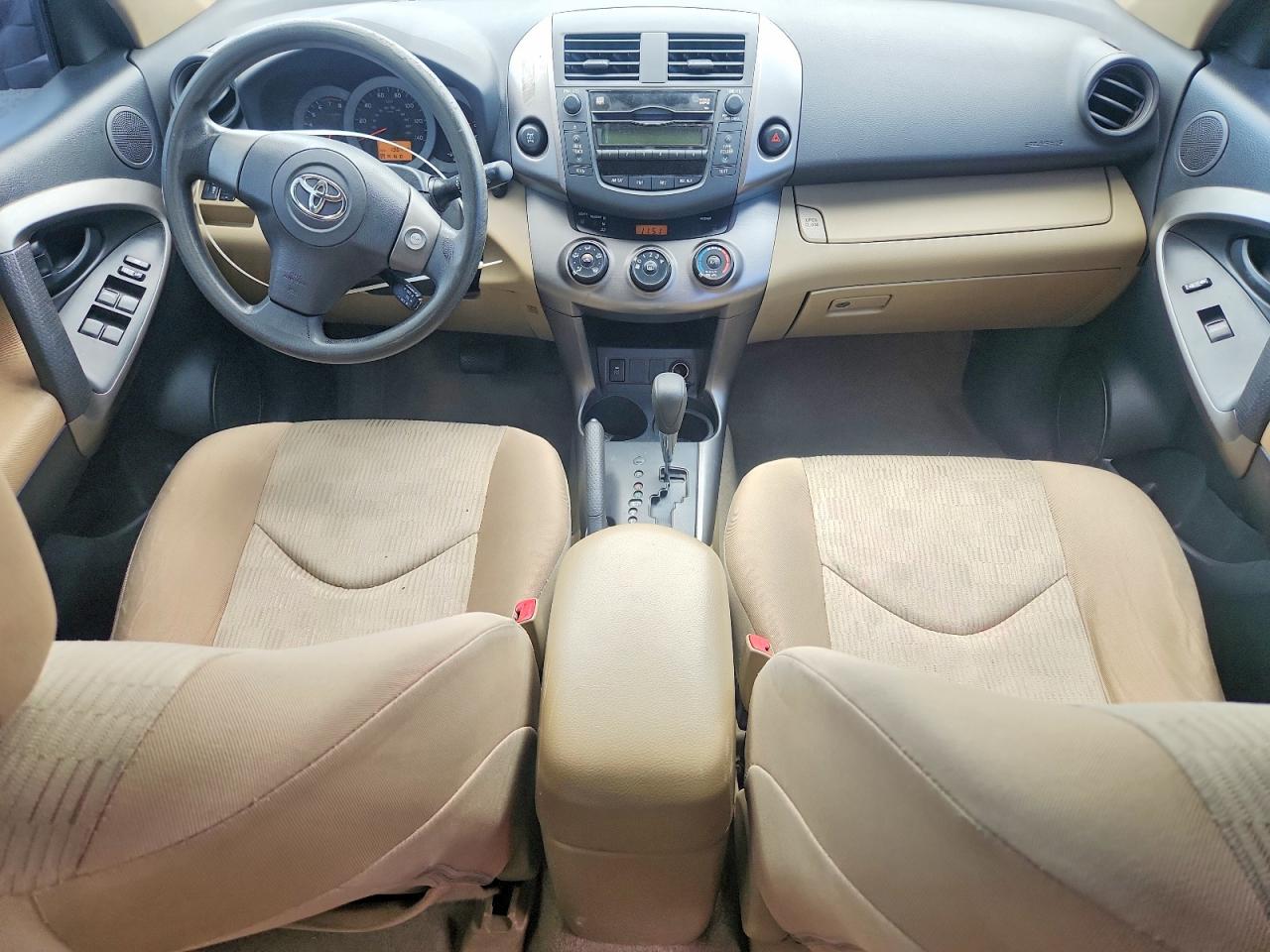 2010 Toyota Rav4 Base Black vin: JTMBF4DV8AD024528