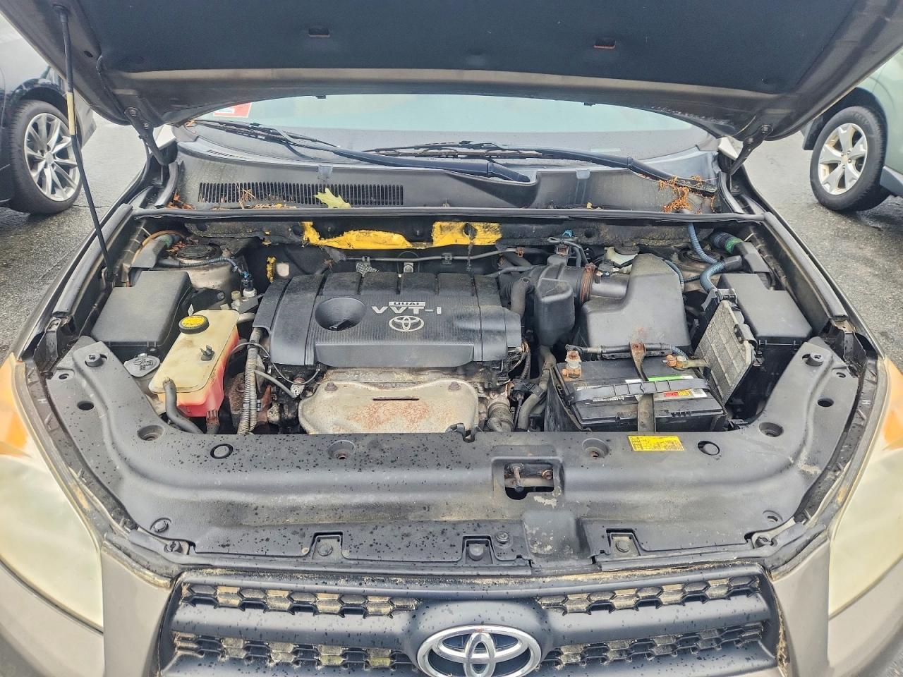 2010 Toyota Rav4 Base Gray vin: JTMBF4DV8AD036372