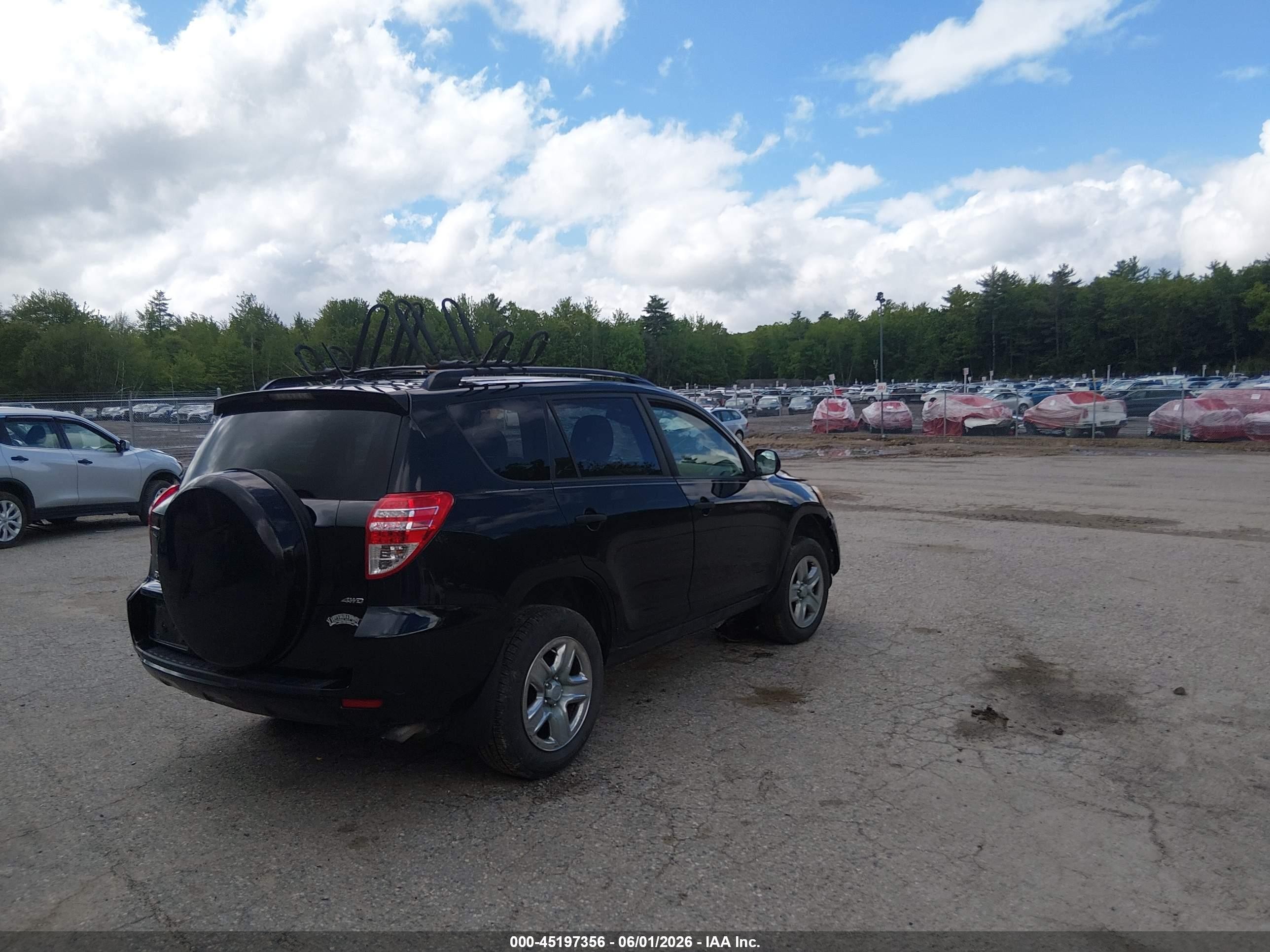 2011 Toyota Rav4   Black vin: JTMBF4DV8B5039302