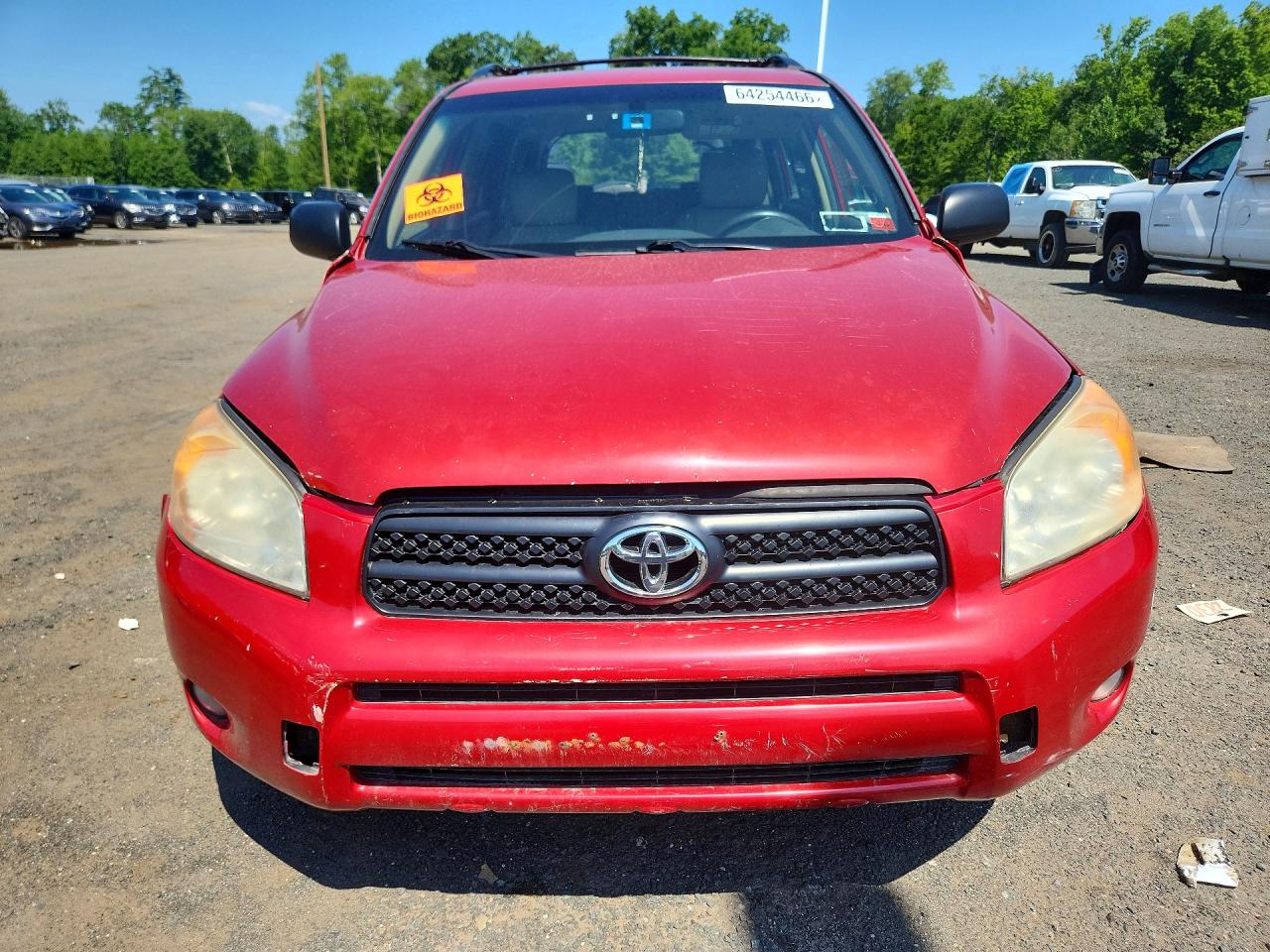 2011 Toyota Rav4 Base Red vin: JTMBF4DV8B5043401