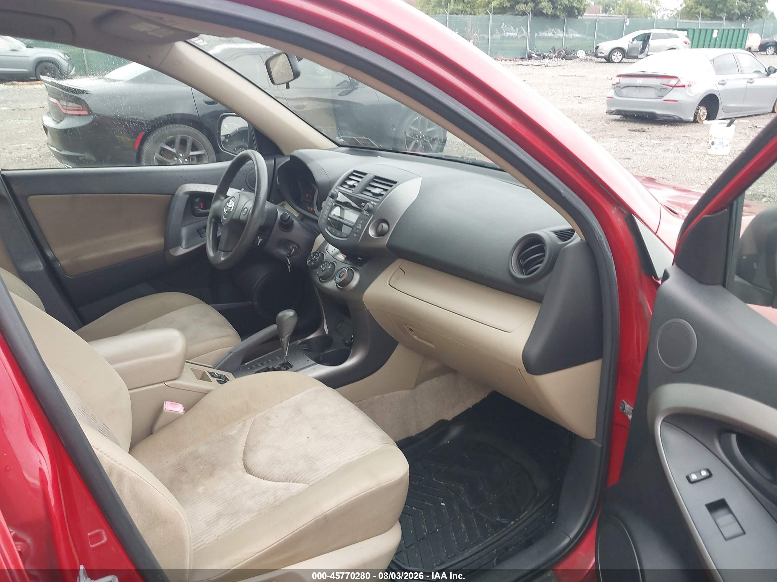 2010 Toyota Rav4   Red vin: JTMBF4DV9A5018490