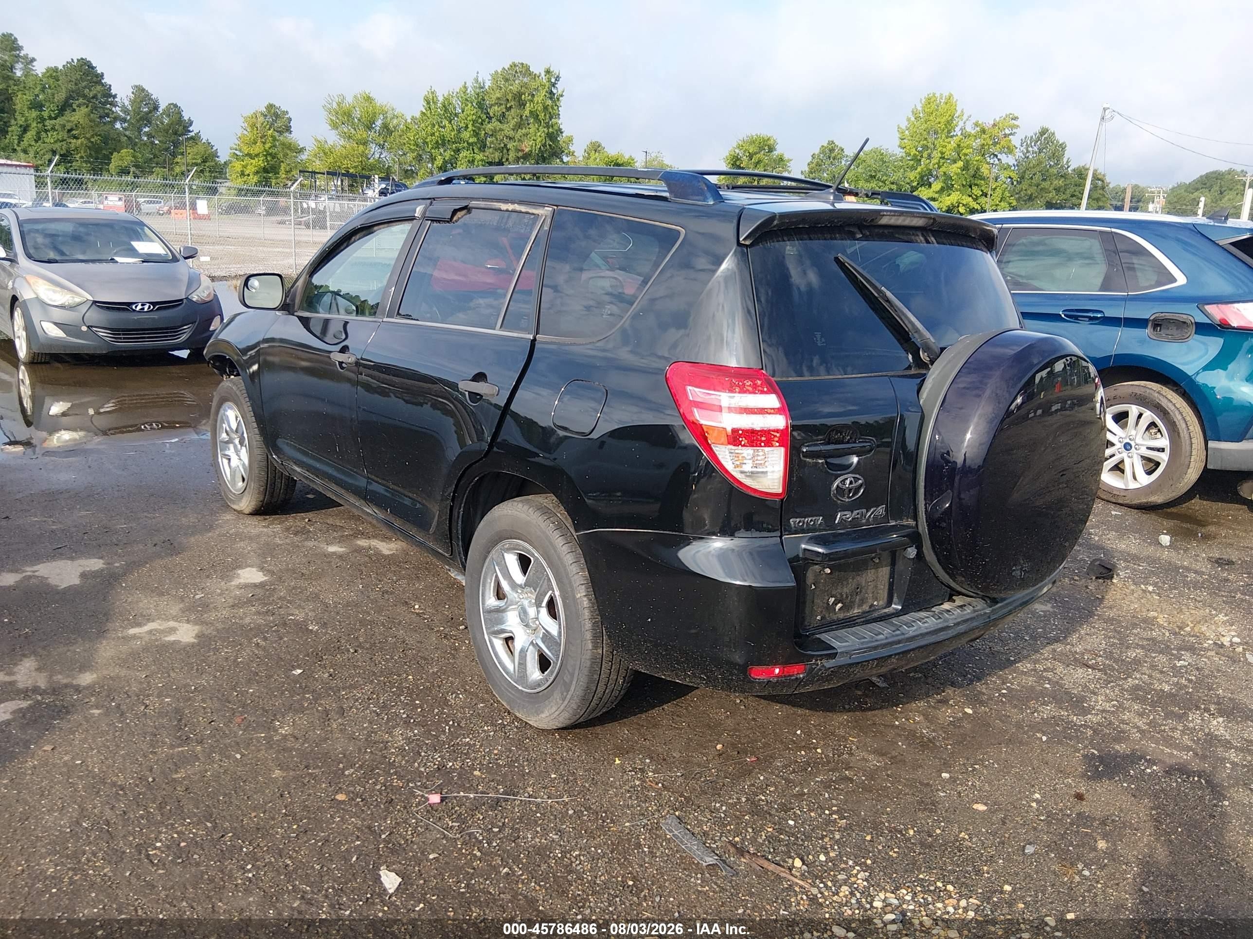 2010 Toyota Rav4   Black vin: JTMBF4DV9A5027027