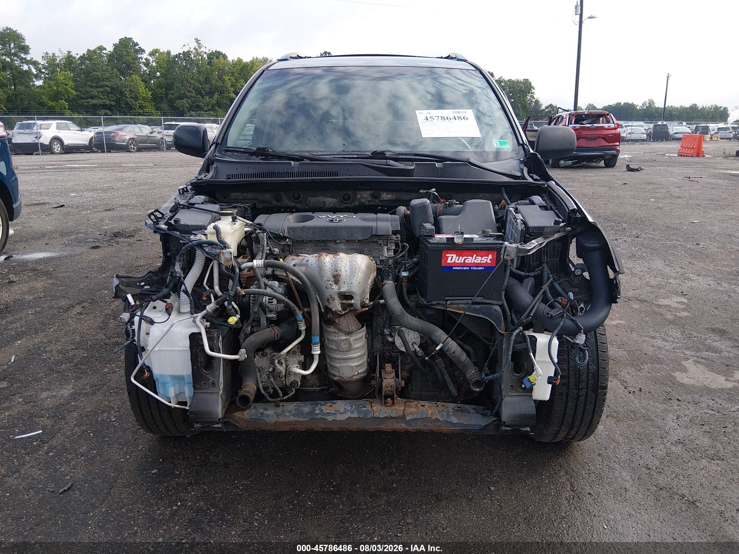 2010 Toyota Rav4   Black vin: JTMBF4DV9A5027027
