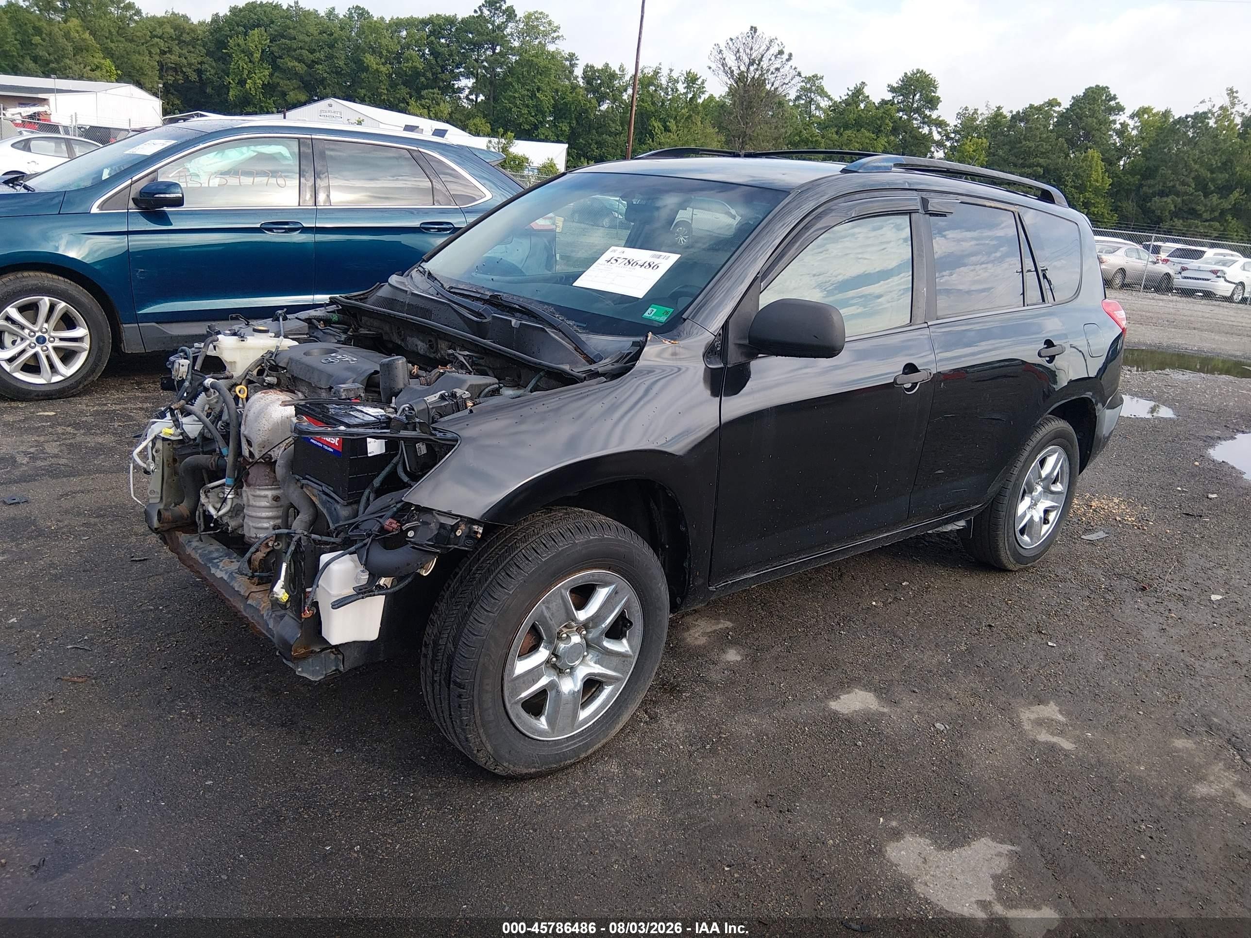 2010 Toyota Rav4   Black vin: JTMBF4DV9A5027027