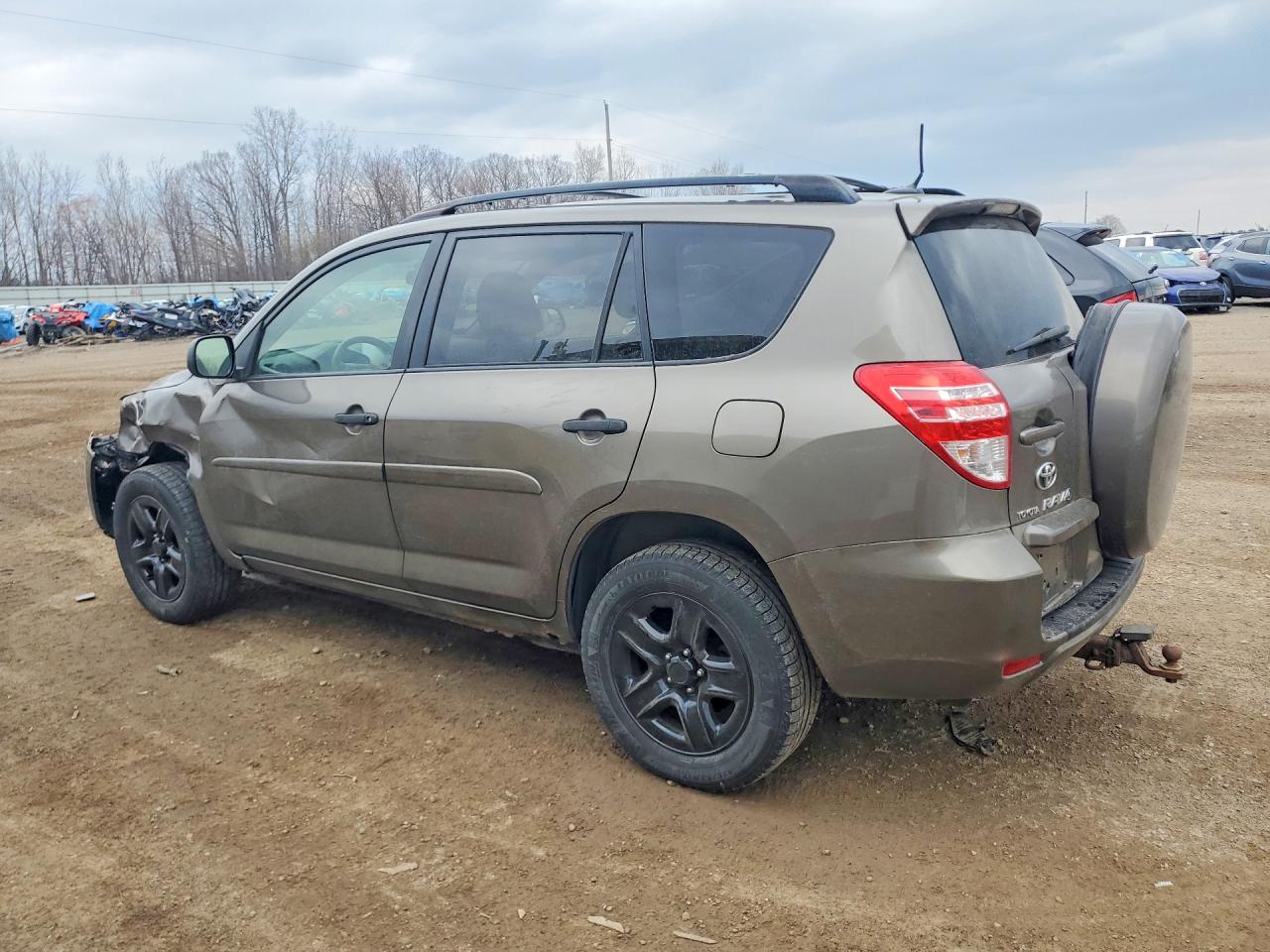 2010 Toyota Rav4 Base Brown vin: JTMBF4DV9AD025848