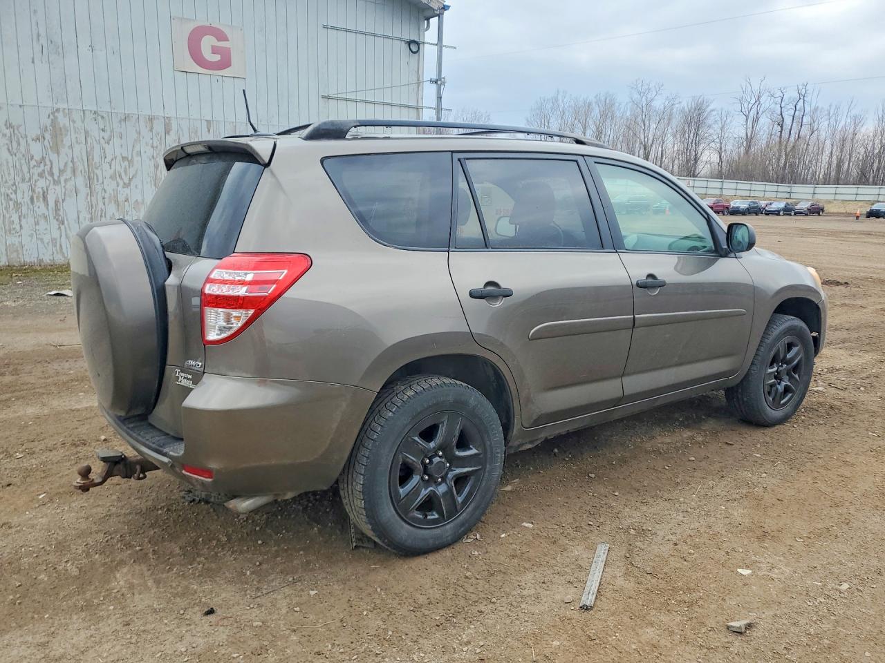 2010 Toyota Rav4 Base Brown vin: JTMBF4DV9AD025848