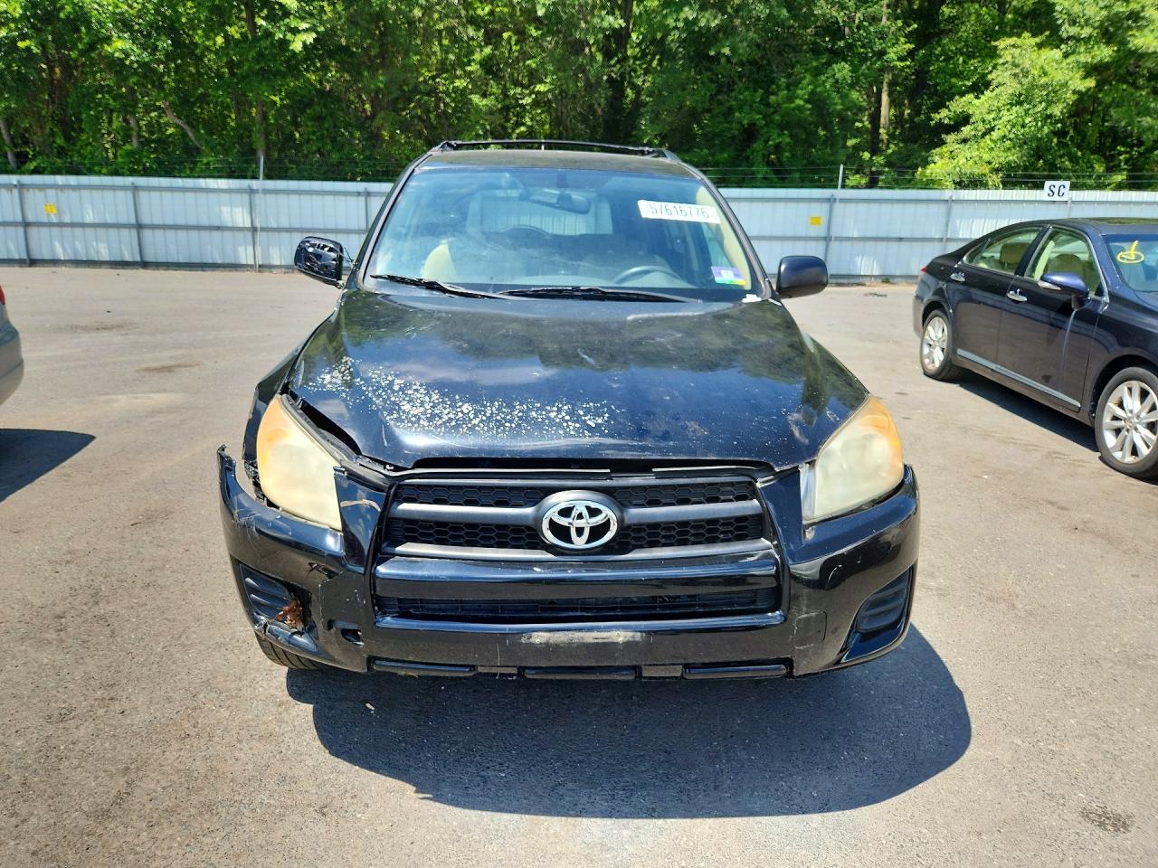 2010 Toyota Rav4 Base Black vin: JTMBF4DV9AD030175