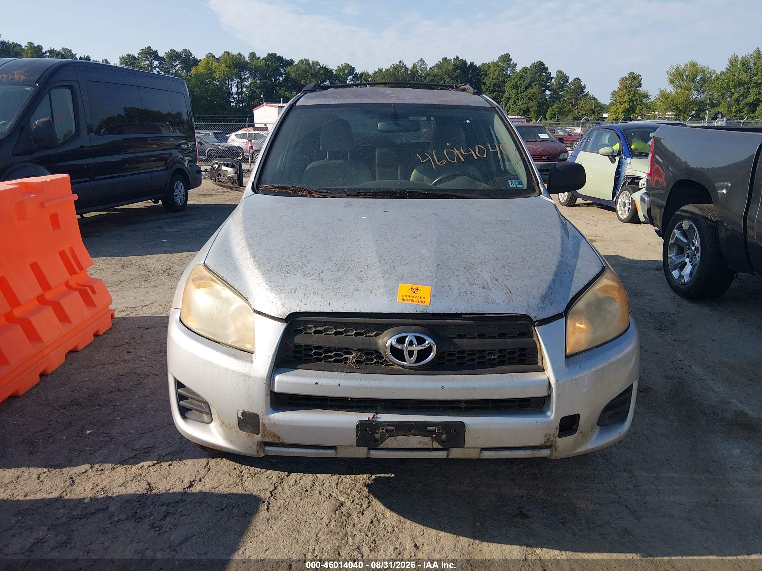 2010 Toyota Rav4   Silver vin: JTMBF4DV9AD034324