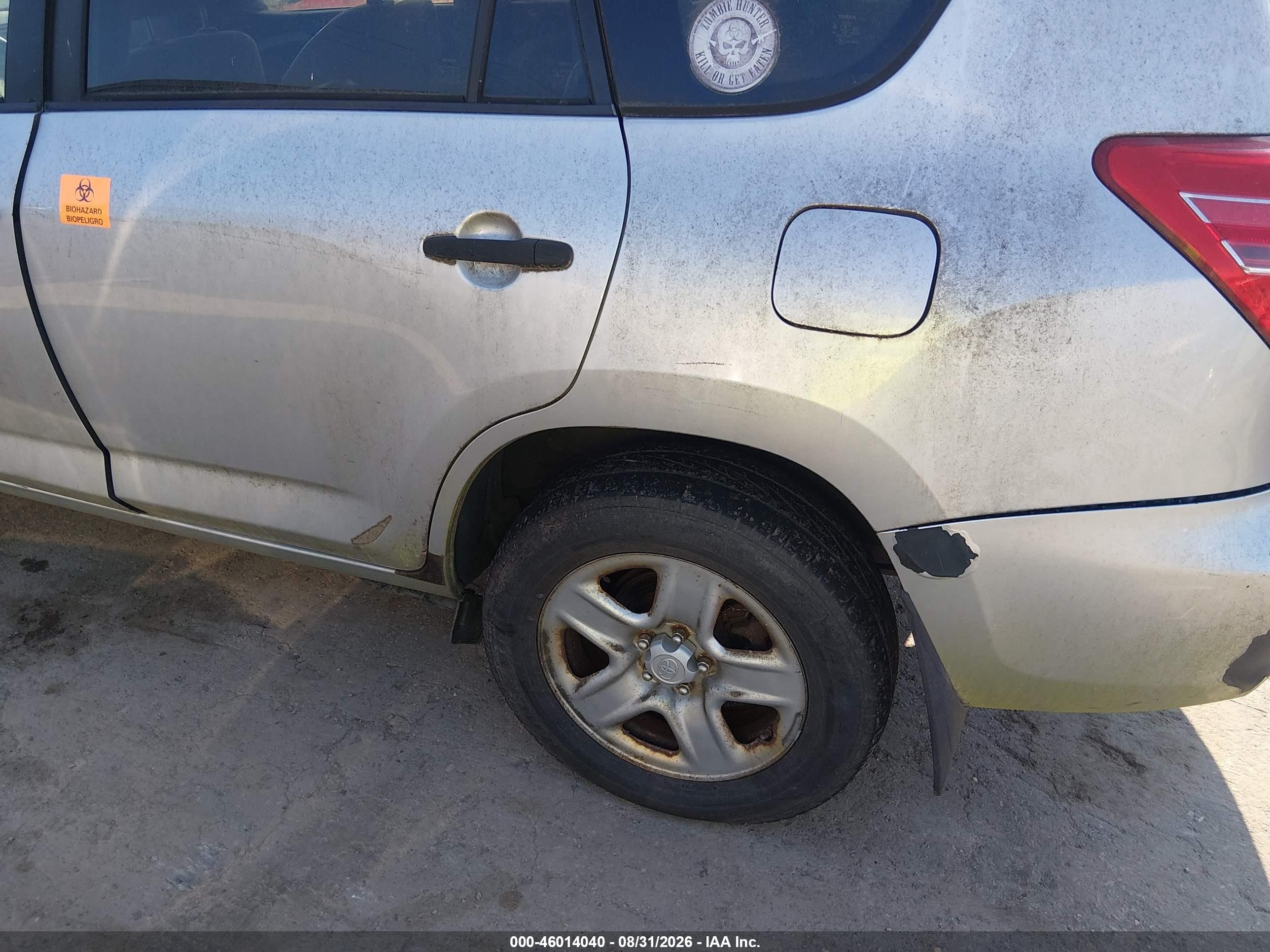 2010 Toyota Rav4   Silver vin: JTMBF4DV9AD034324