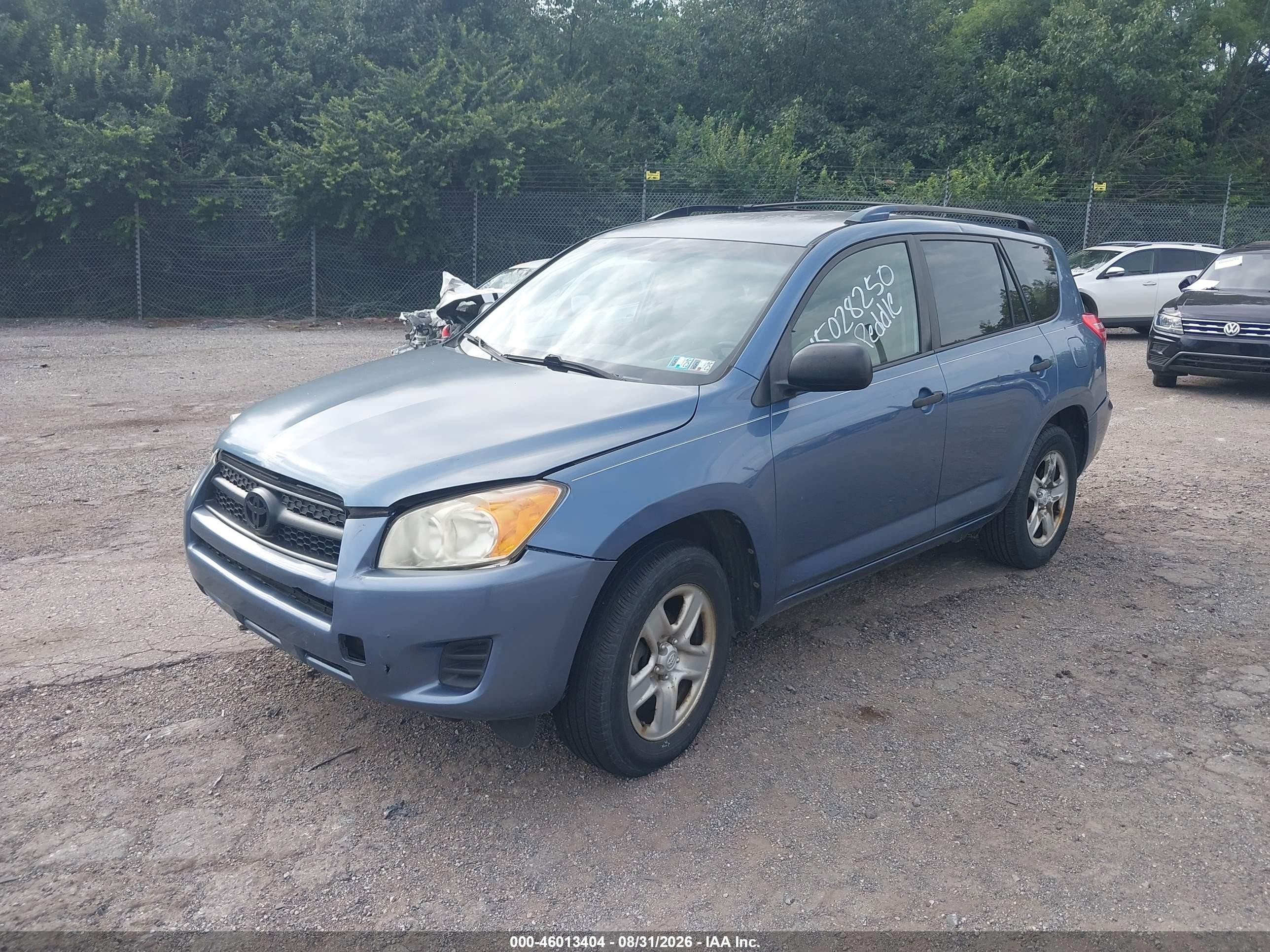 2010 Toyota Rav4   Blue vin: JTMBF4DV9AD034338