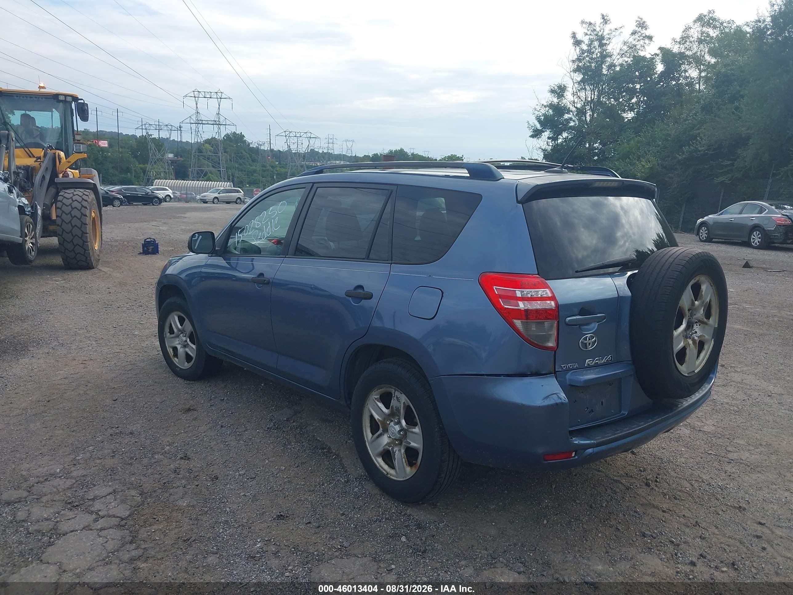 2010 Toyota Rav4   Blue vin: JTMBF4DV9AD034338