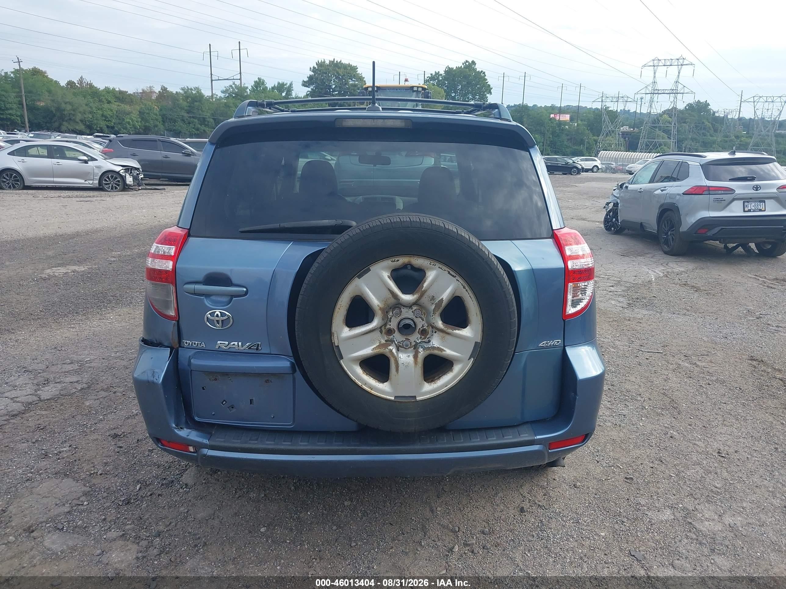 2010 Toyota Rav4   Blue vin: JTMBF4DV9AD034338