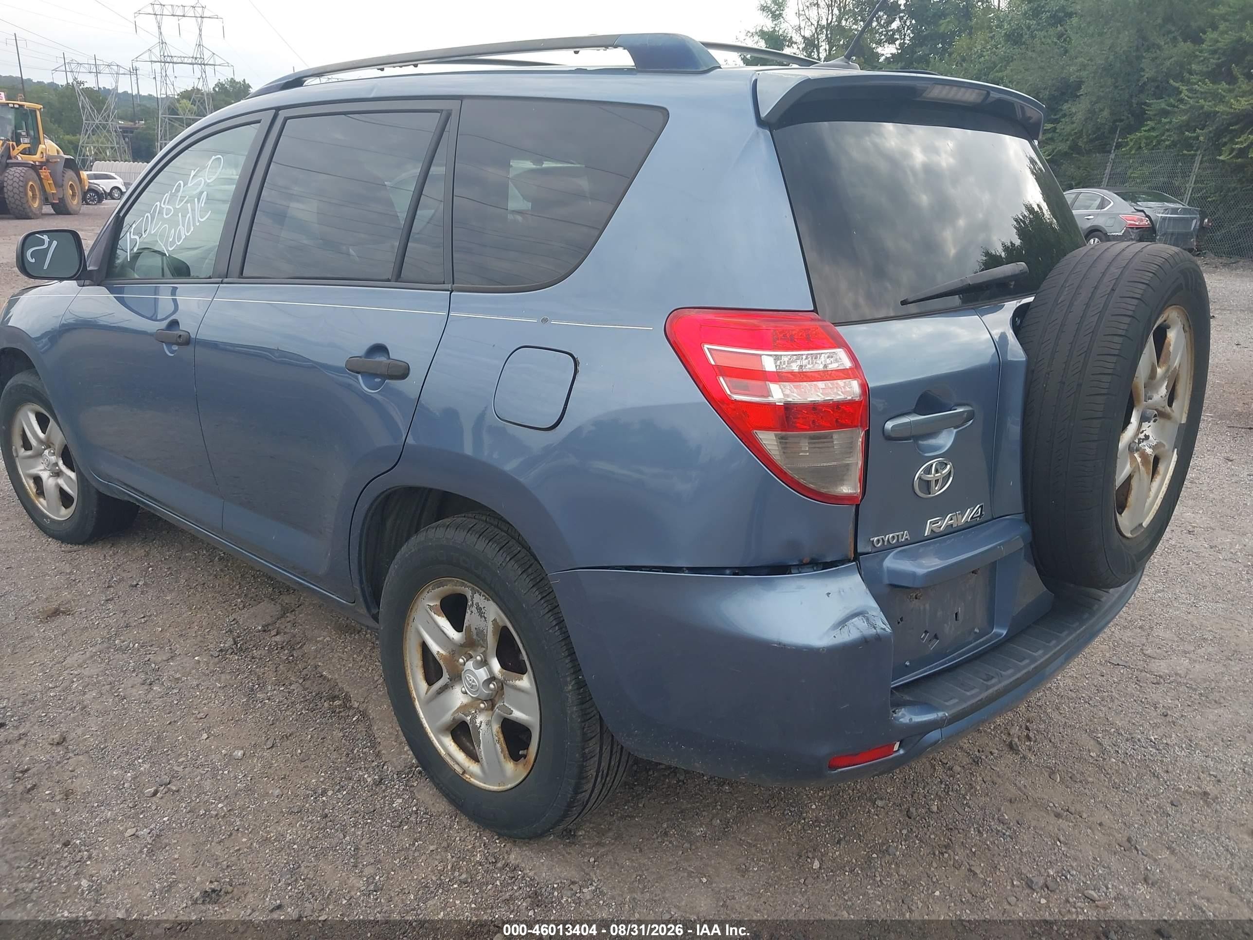 2010 Toyota Rav4   Blue vin: JTMBF4DV9AD034338