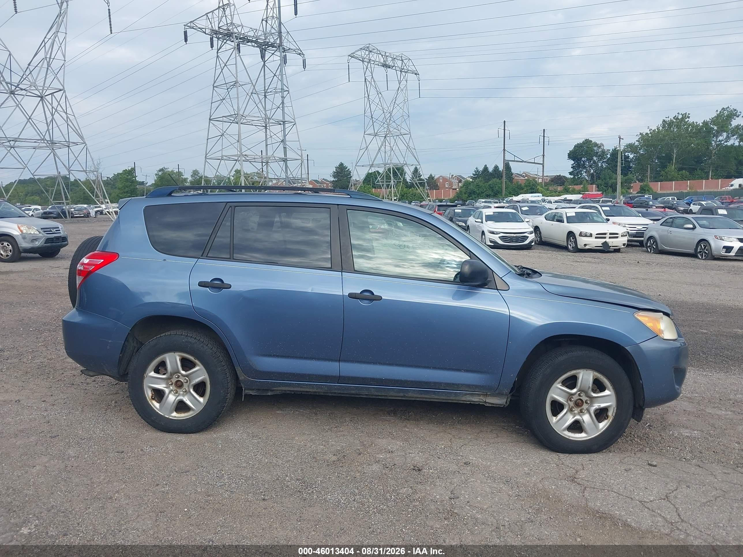 2010 Toyota Rav4   Blue vin: JTMBF4DV9AD034338