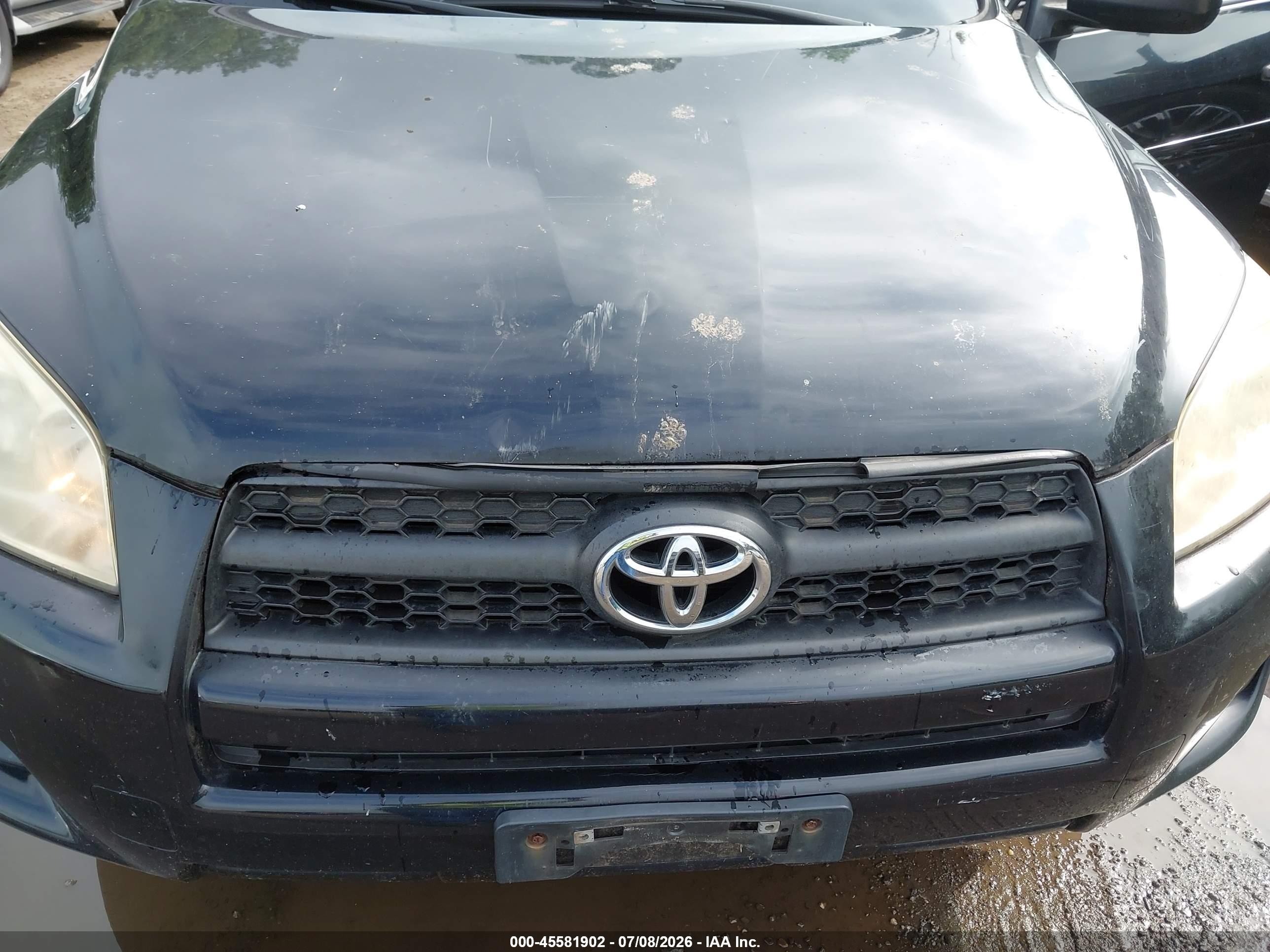 2011 Toyota Rav4   Black vin: JTMBF4DV9BD040853